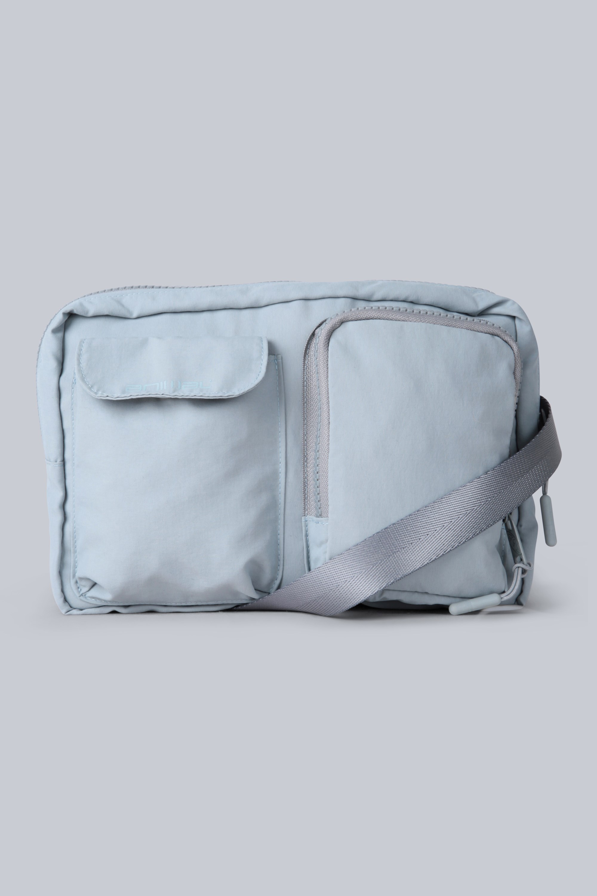 Multi Pocket Crossbody Bag - Blue