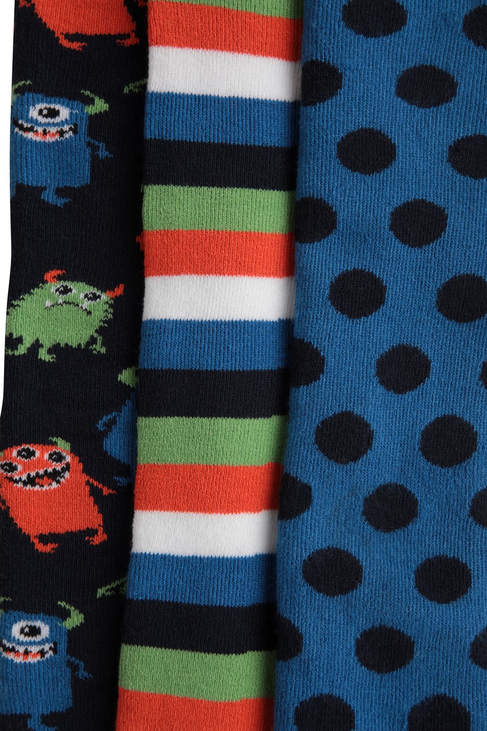 Mountain Warehouse Welly Kids Sock 3 Pack Socks - Picture 14 of 21