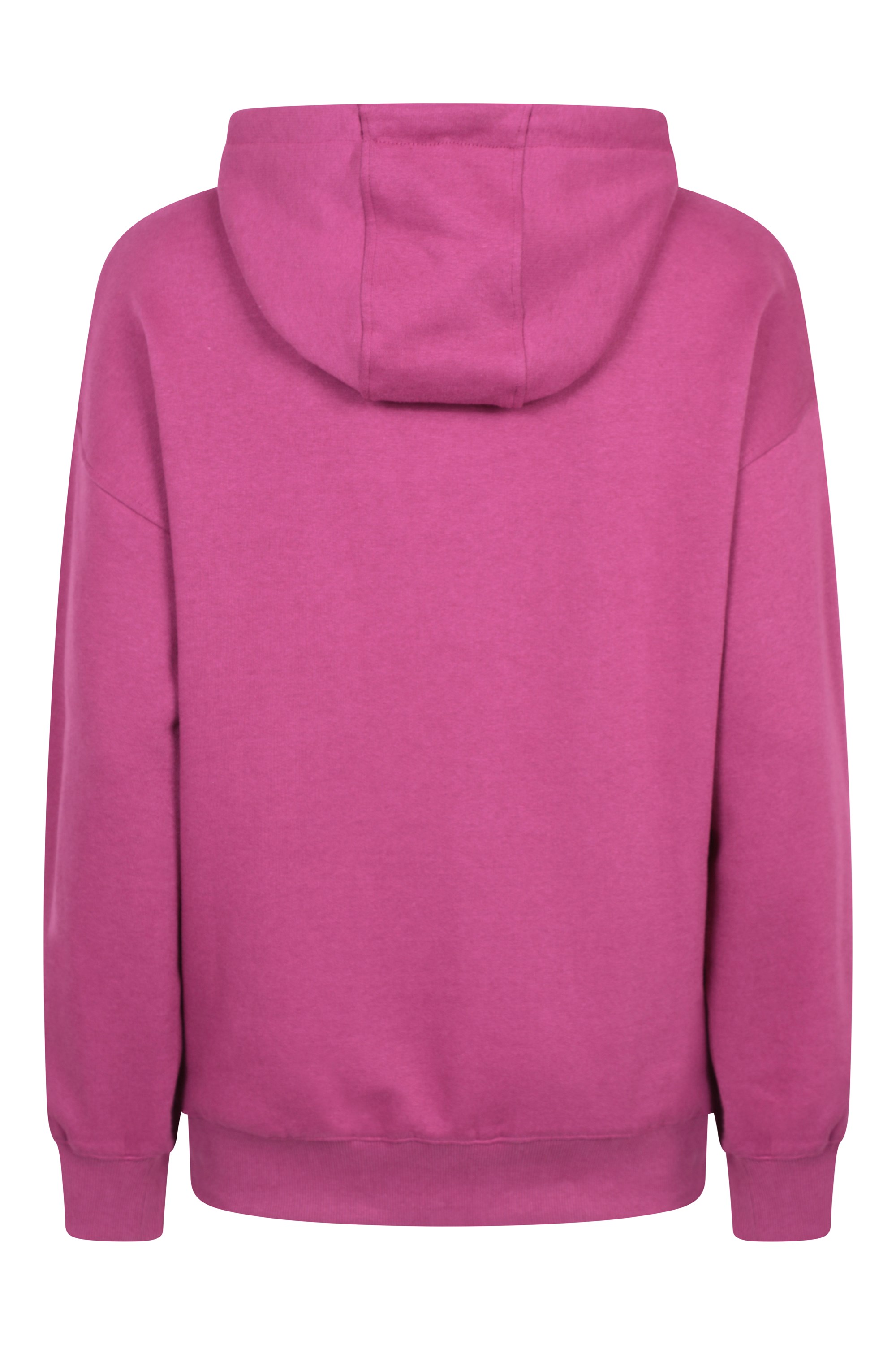 Printed Mountain Scene Womens Relaxed Fit Hoodie