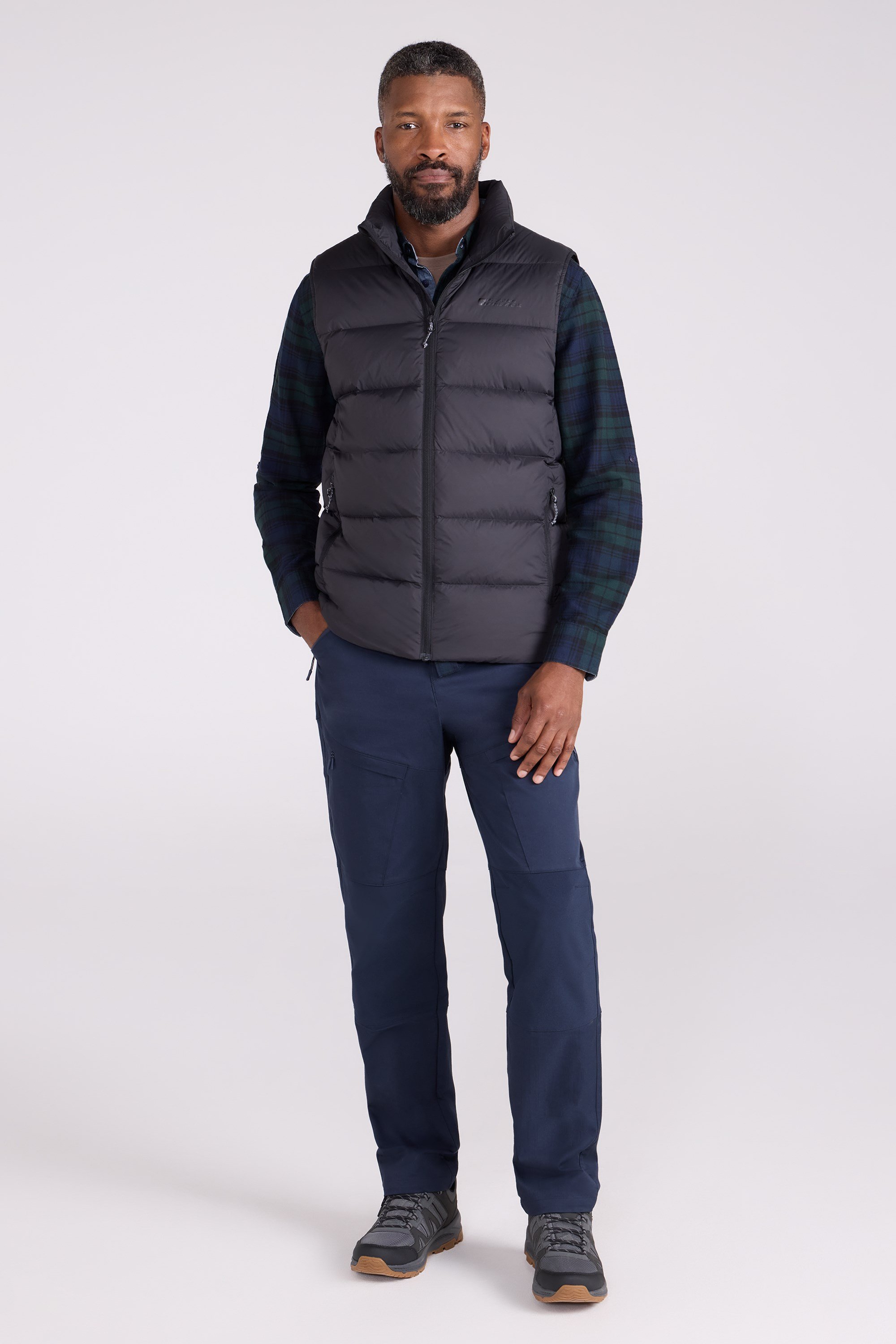 Stratus Mens Packable Down Gilet