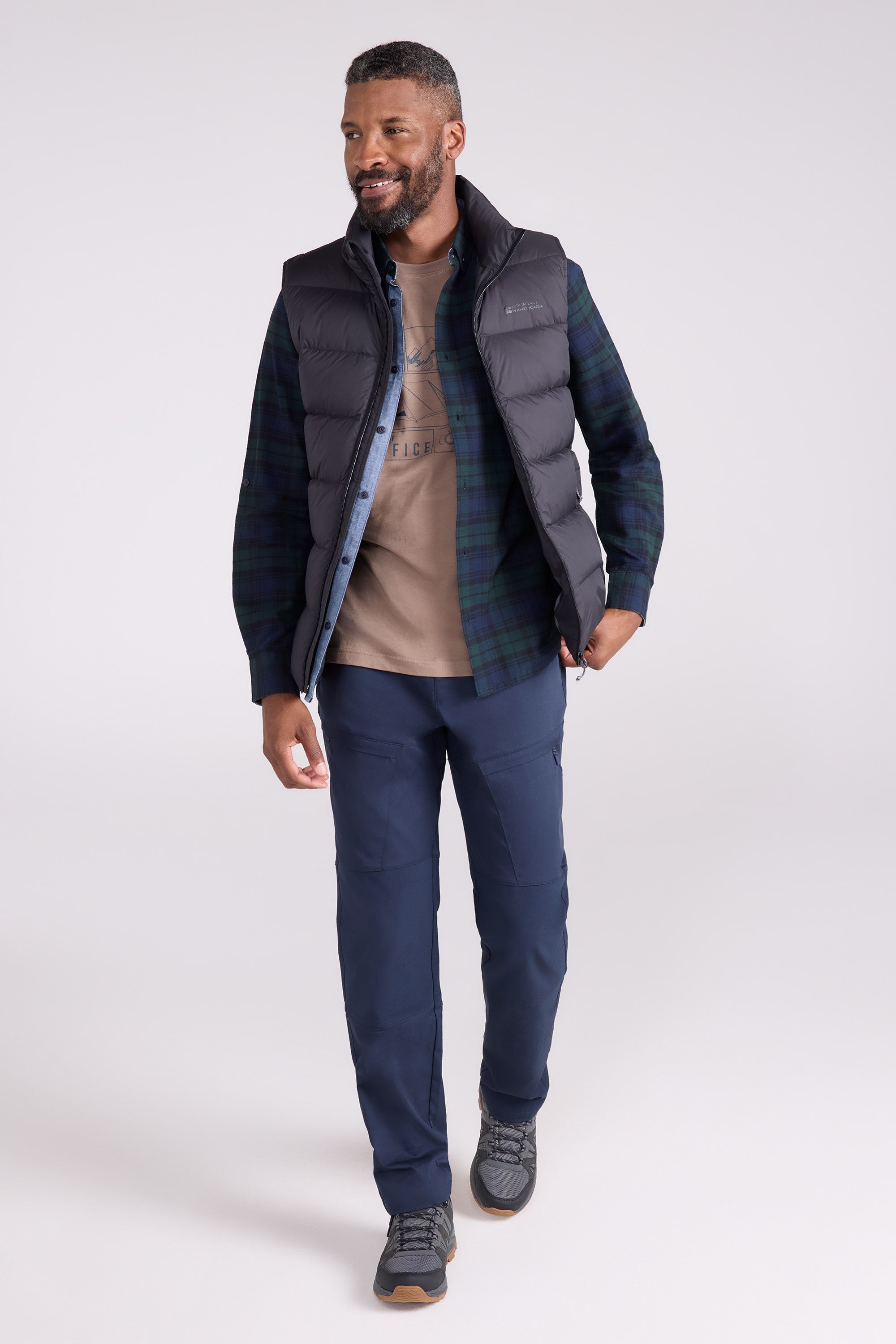 Stratus Mens Packable Down Gilet
