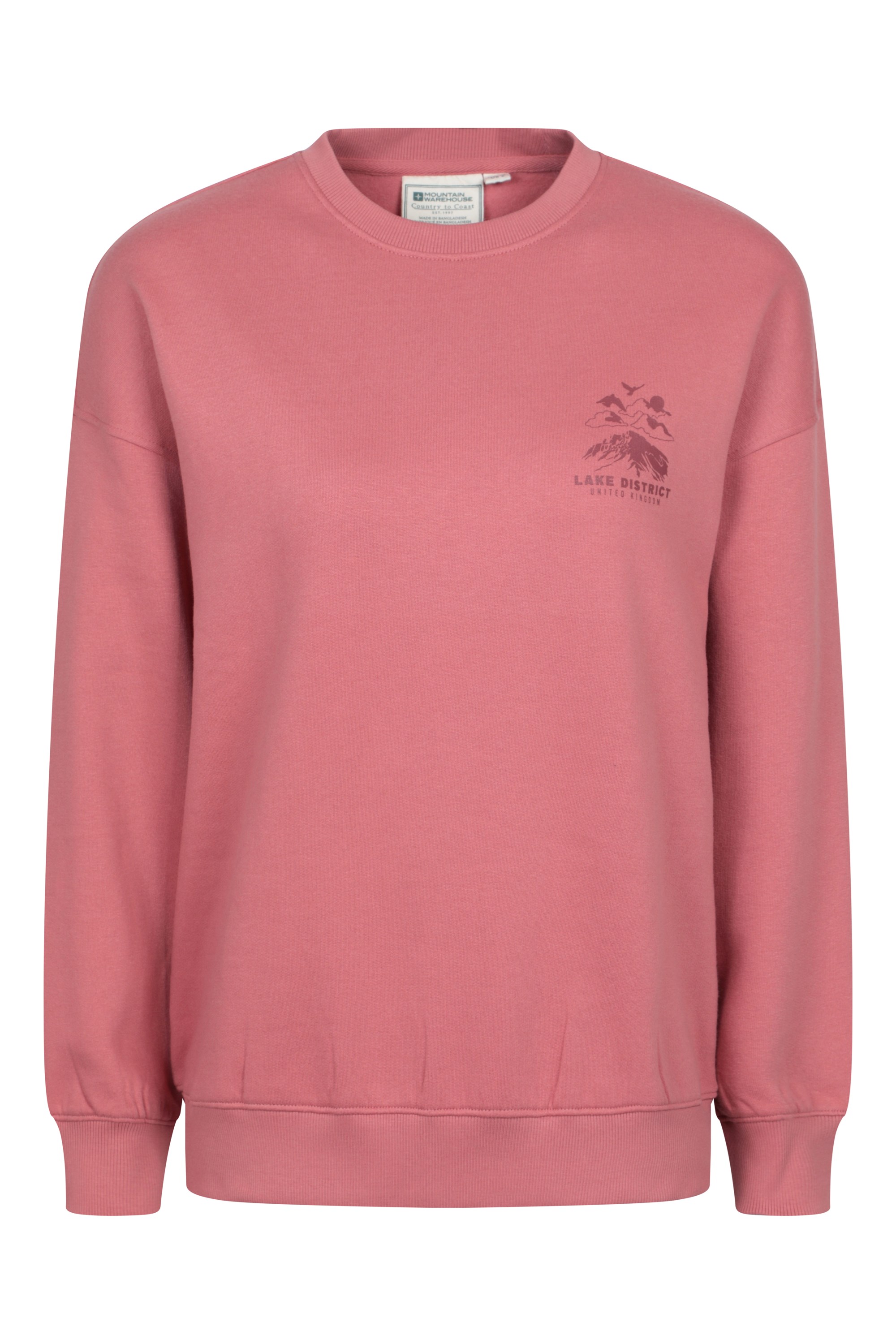 Lake District Womens Graphic Sweatshirt | Mountain Warehouse GB