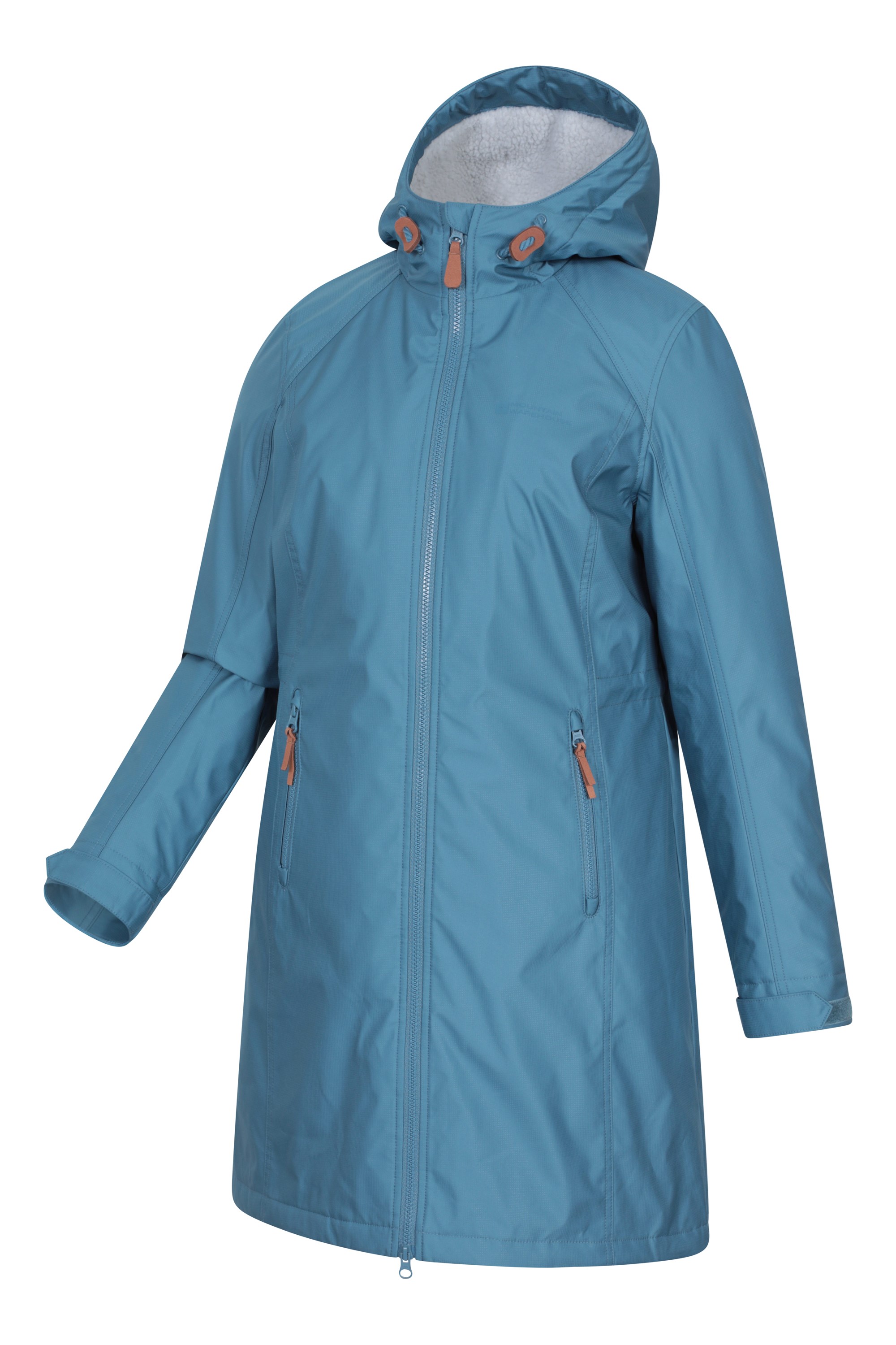 Iona Womens Borg Lined Longline Soft Shell