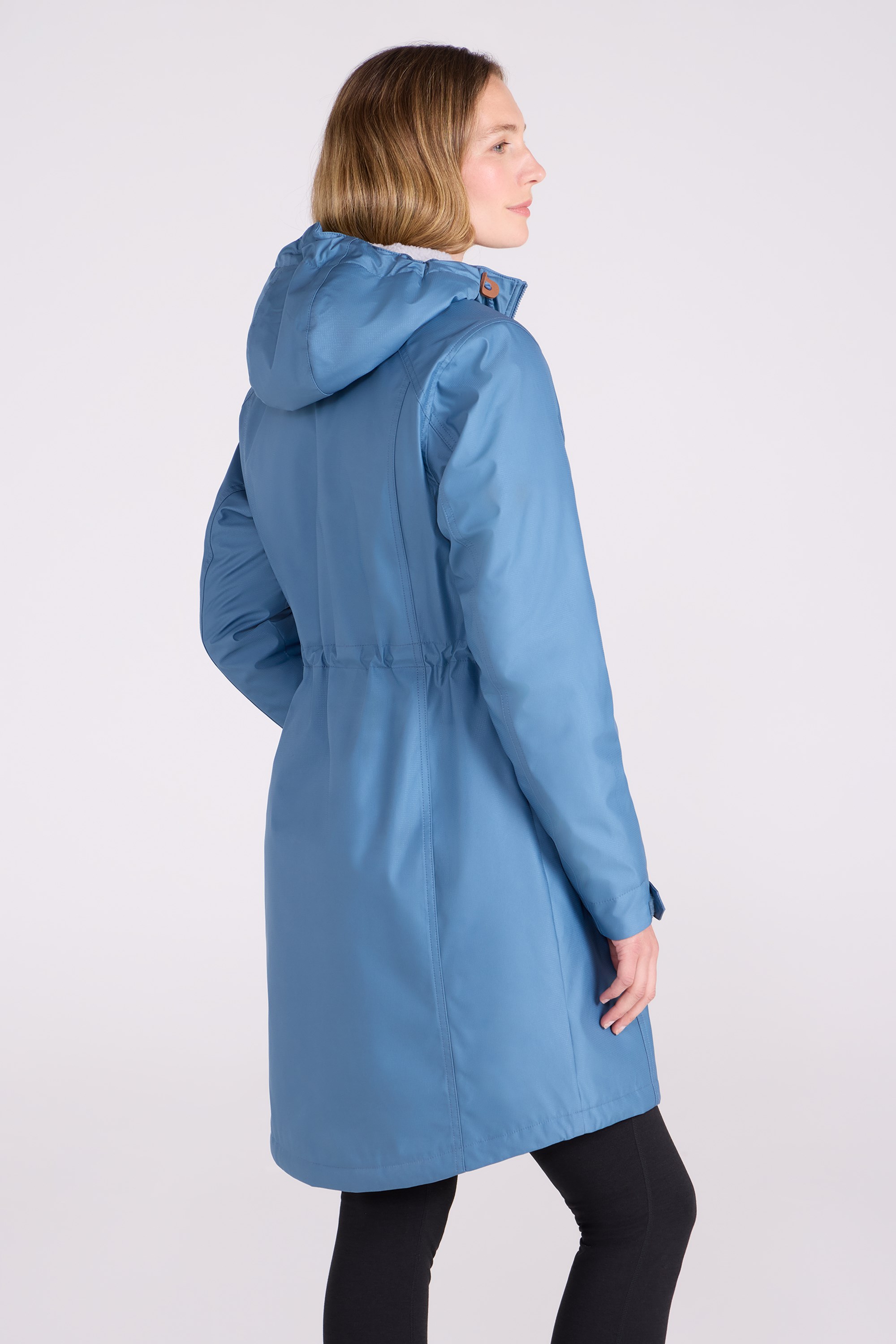 Iona Womens Borg Lined Longline Soft Shell