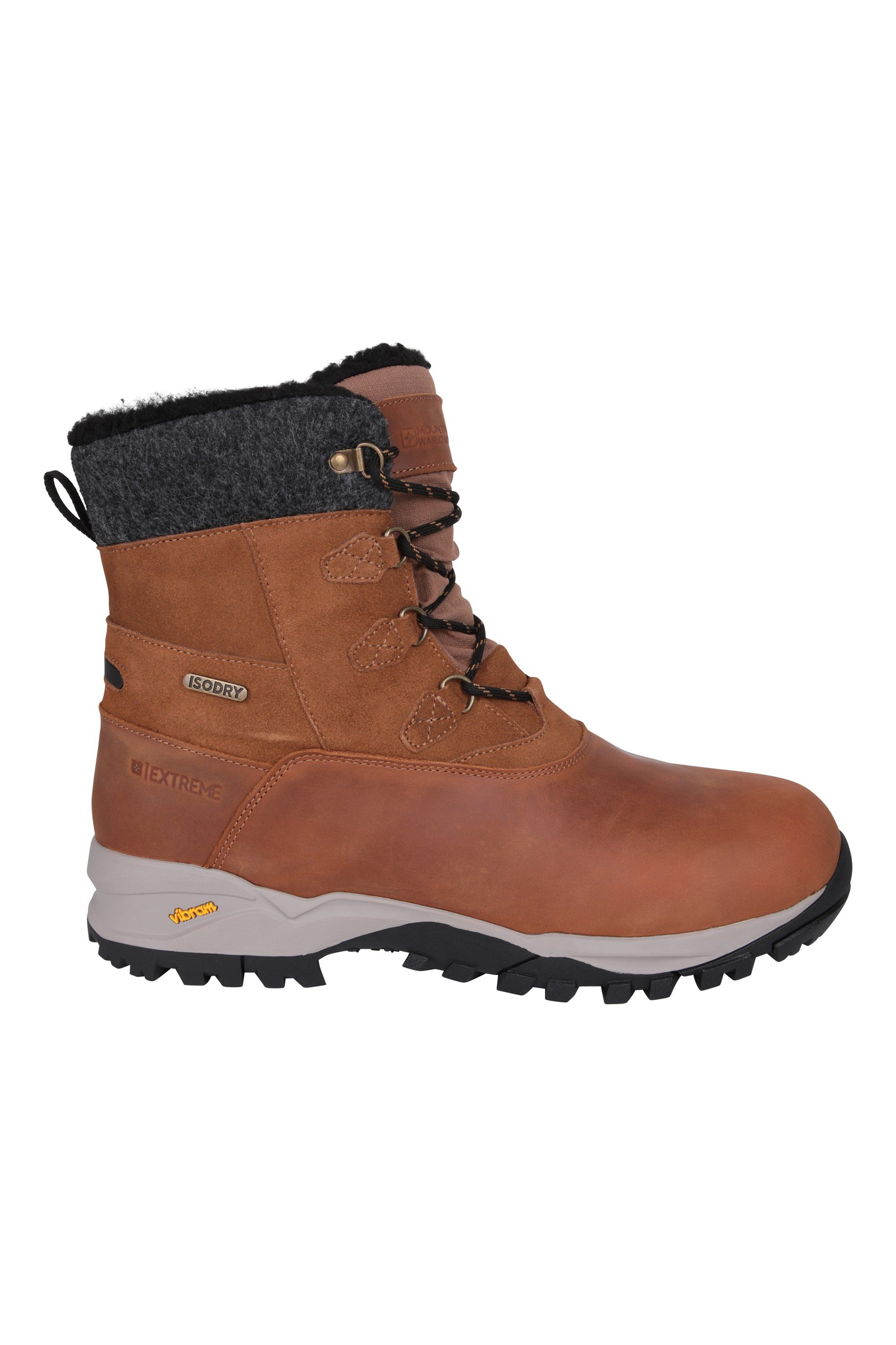 Tallin Extreme Mens Vibram Waterproof Thermal Snow Boots