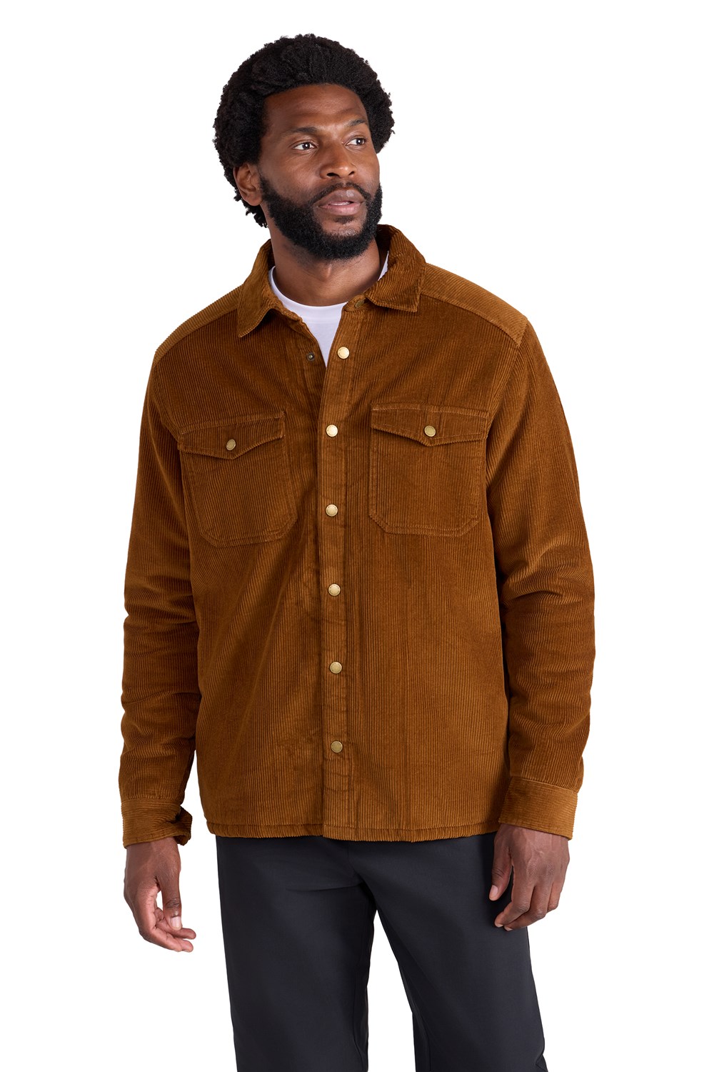 Mountain Warehouse Herren Chiswick Cord Borg gefüttert Overshirt Shirt - Bild 24 von 84