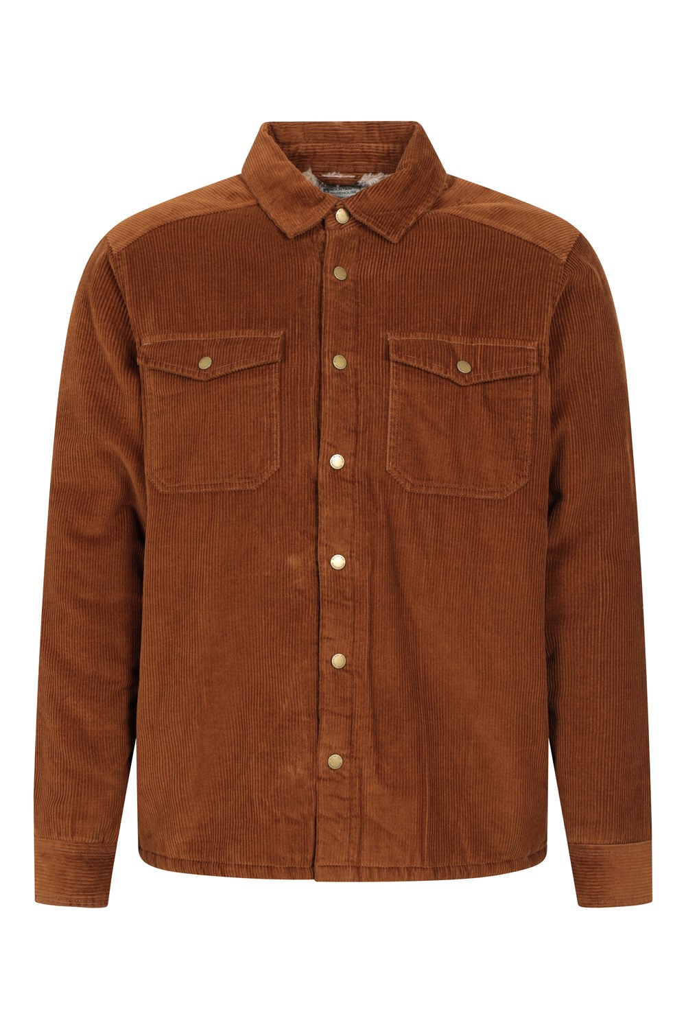 Mountain Warehouse Herren Chiswick Cord Borg gefüttert Overshirt Shirt - Bild 18 von 84
