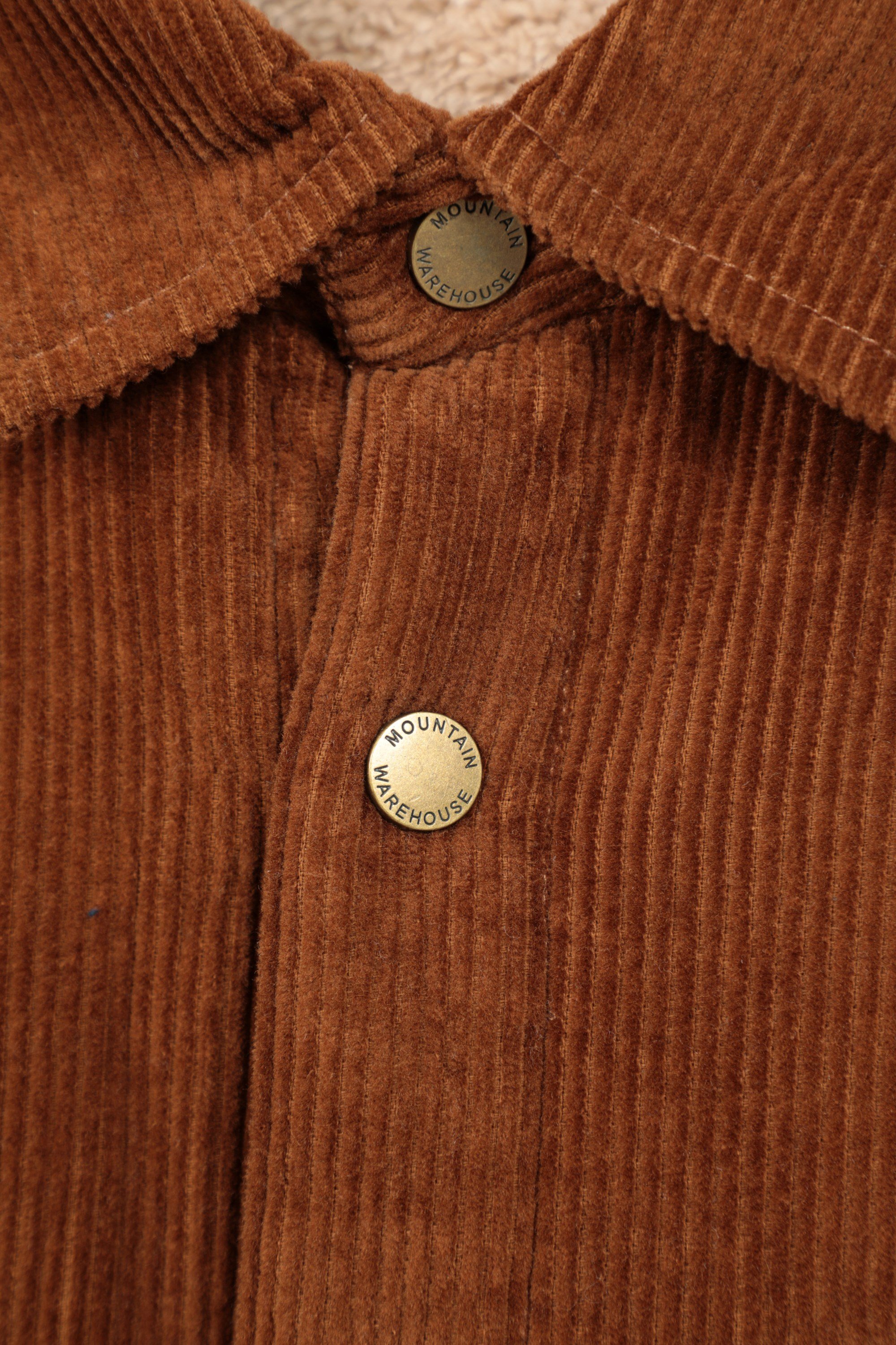 Chiswick Mens Cord Borg Lined Overshirt