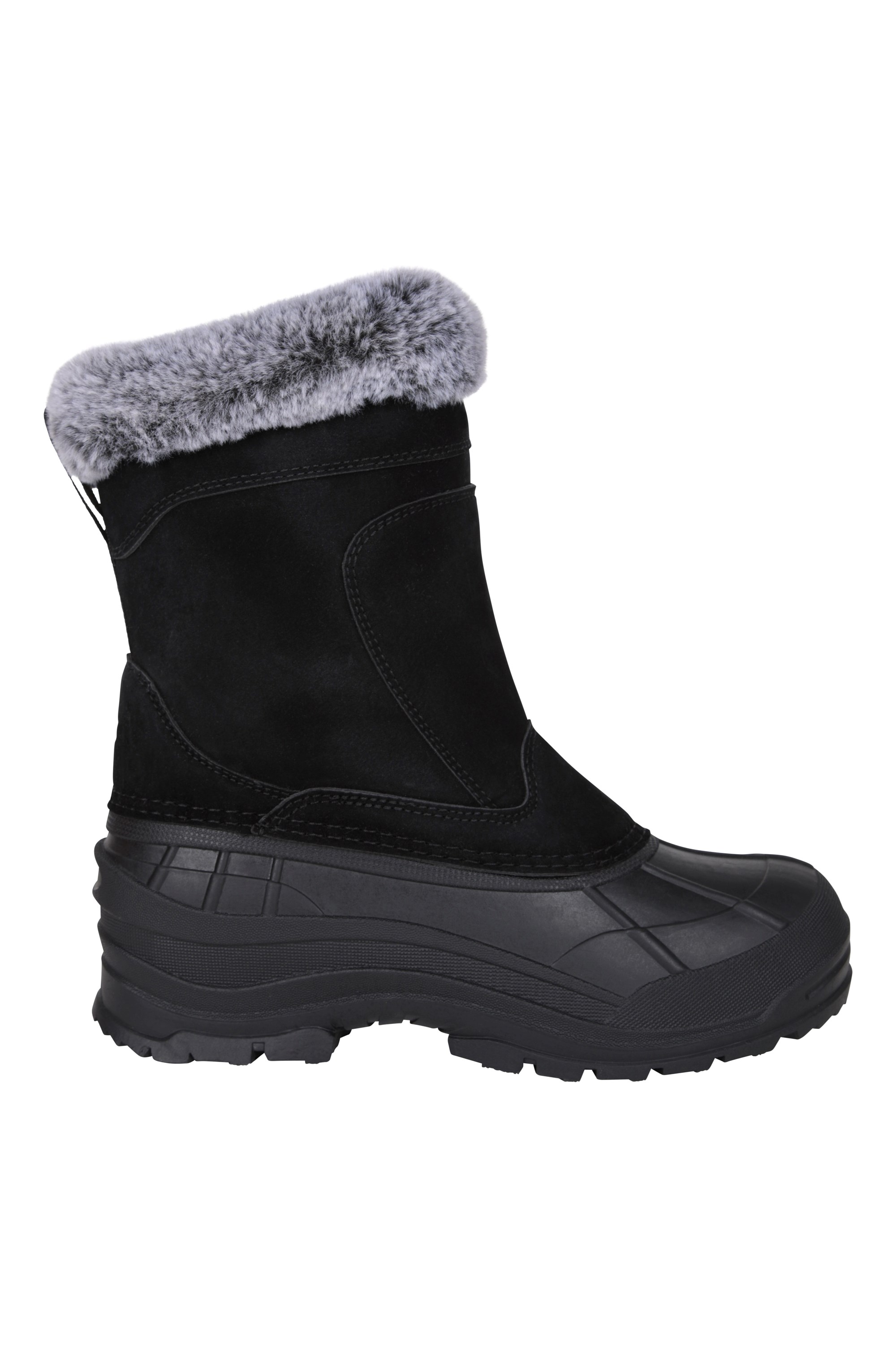 Snowdrift Womens Fur Lined Snow Boot