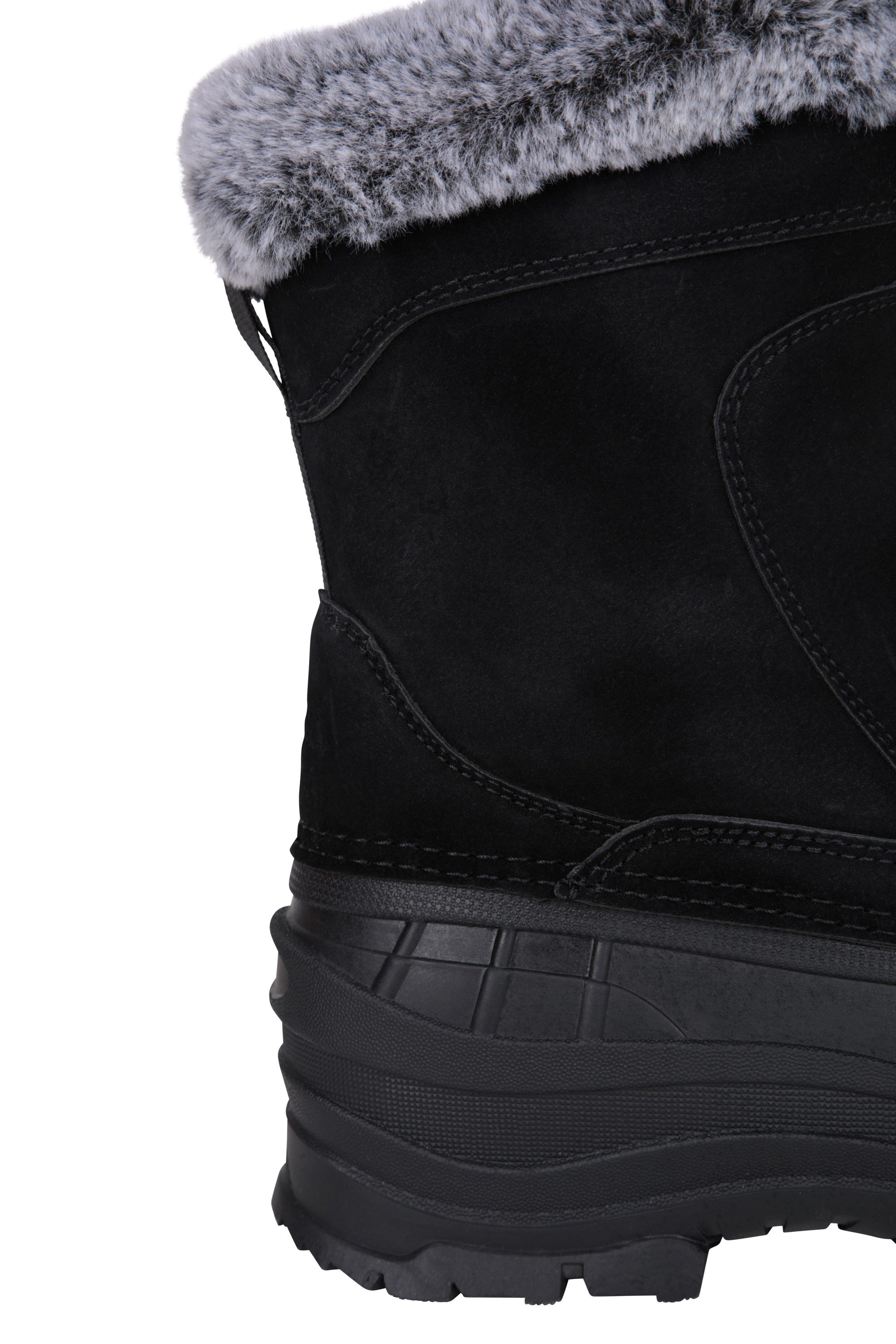 Snowdrift Womens Fur Lined Snow Boot