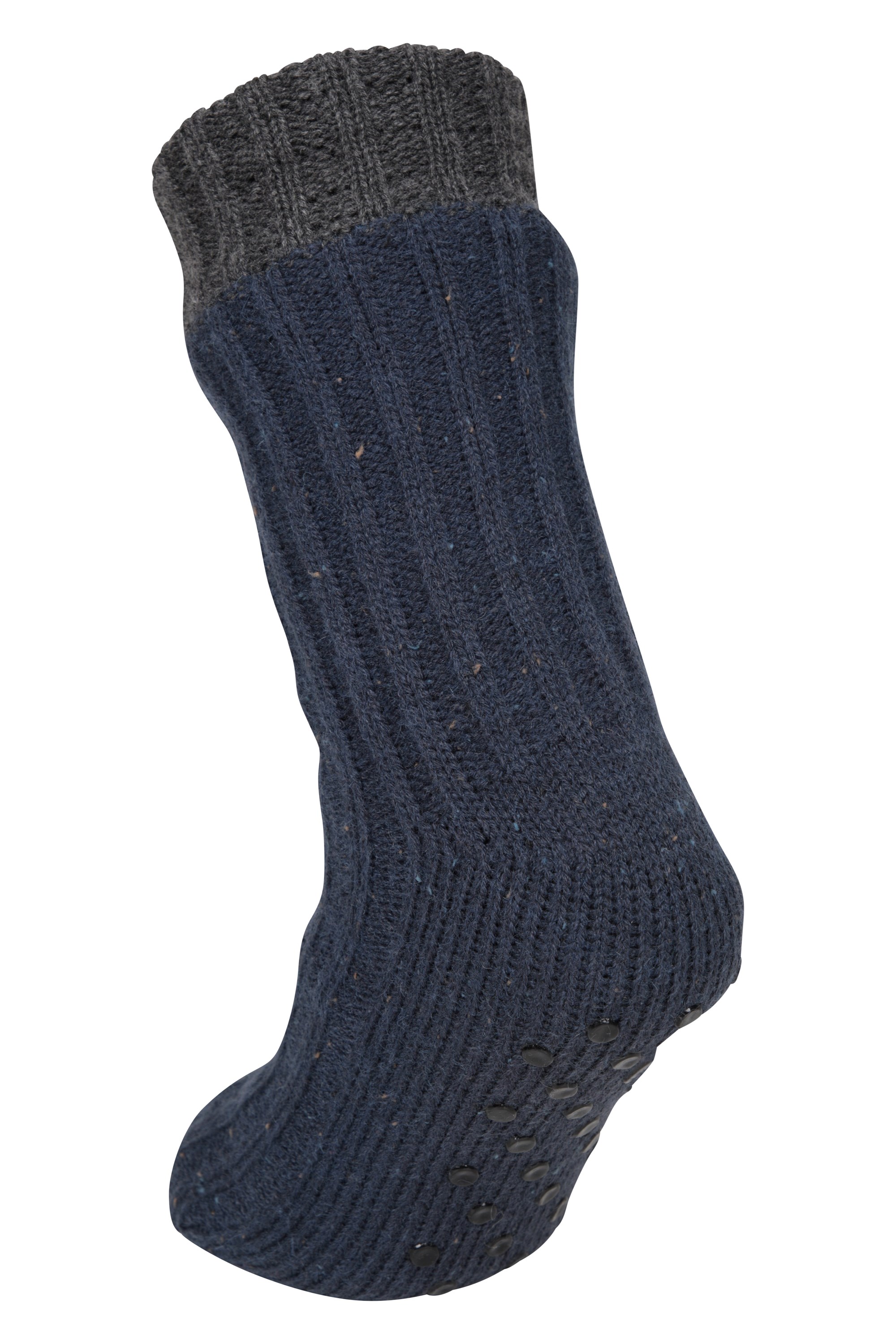Fur Lined Grippy Slipper Socks