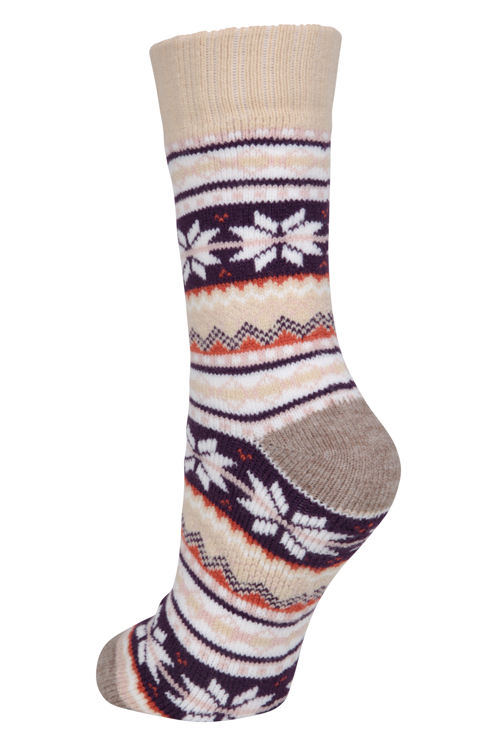 Fairisle Womens Cosy Socks