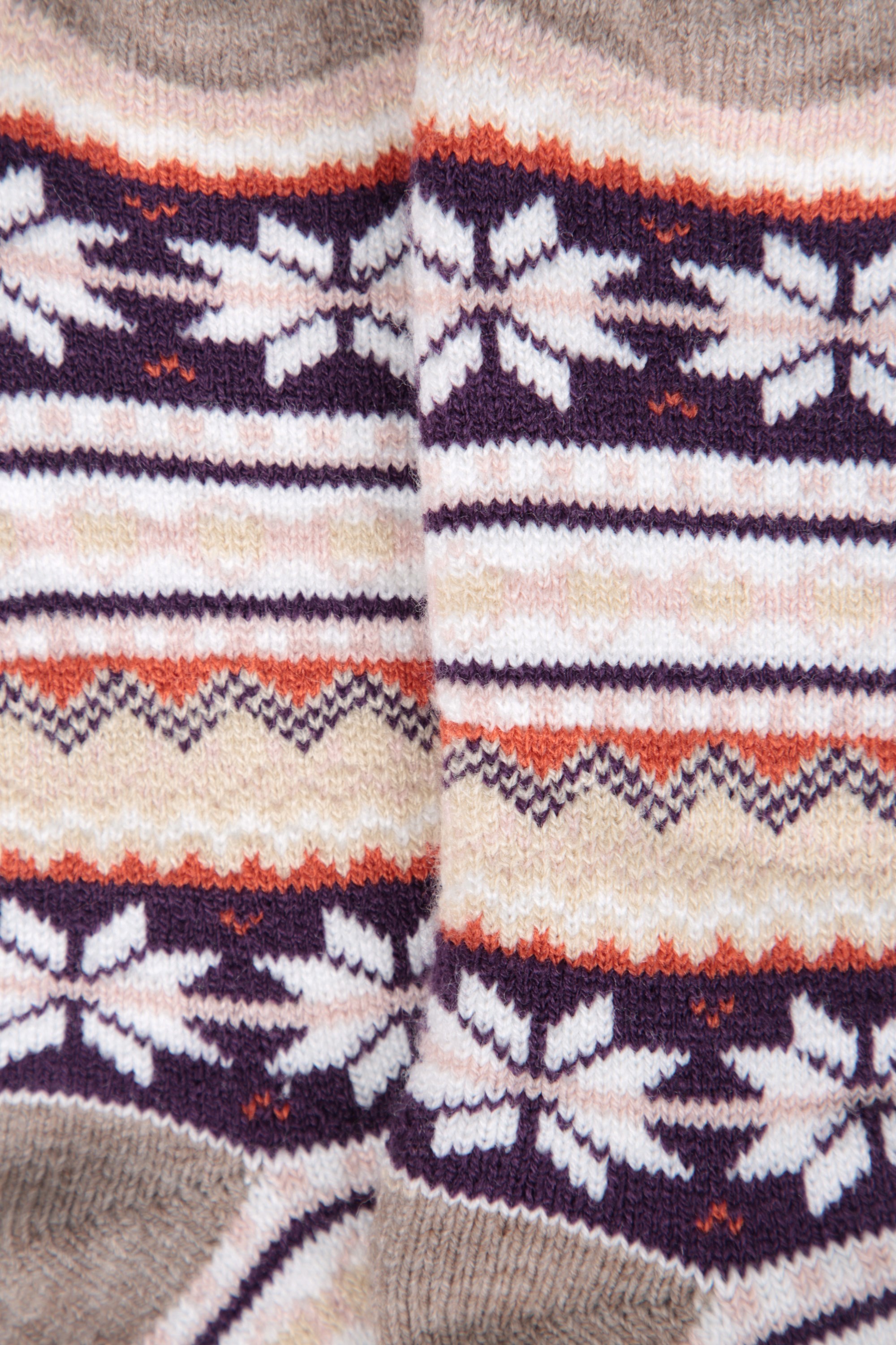 Fairisle Womens Cosy Socks