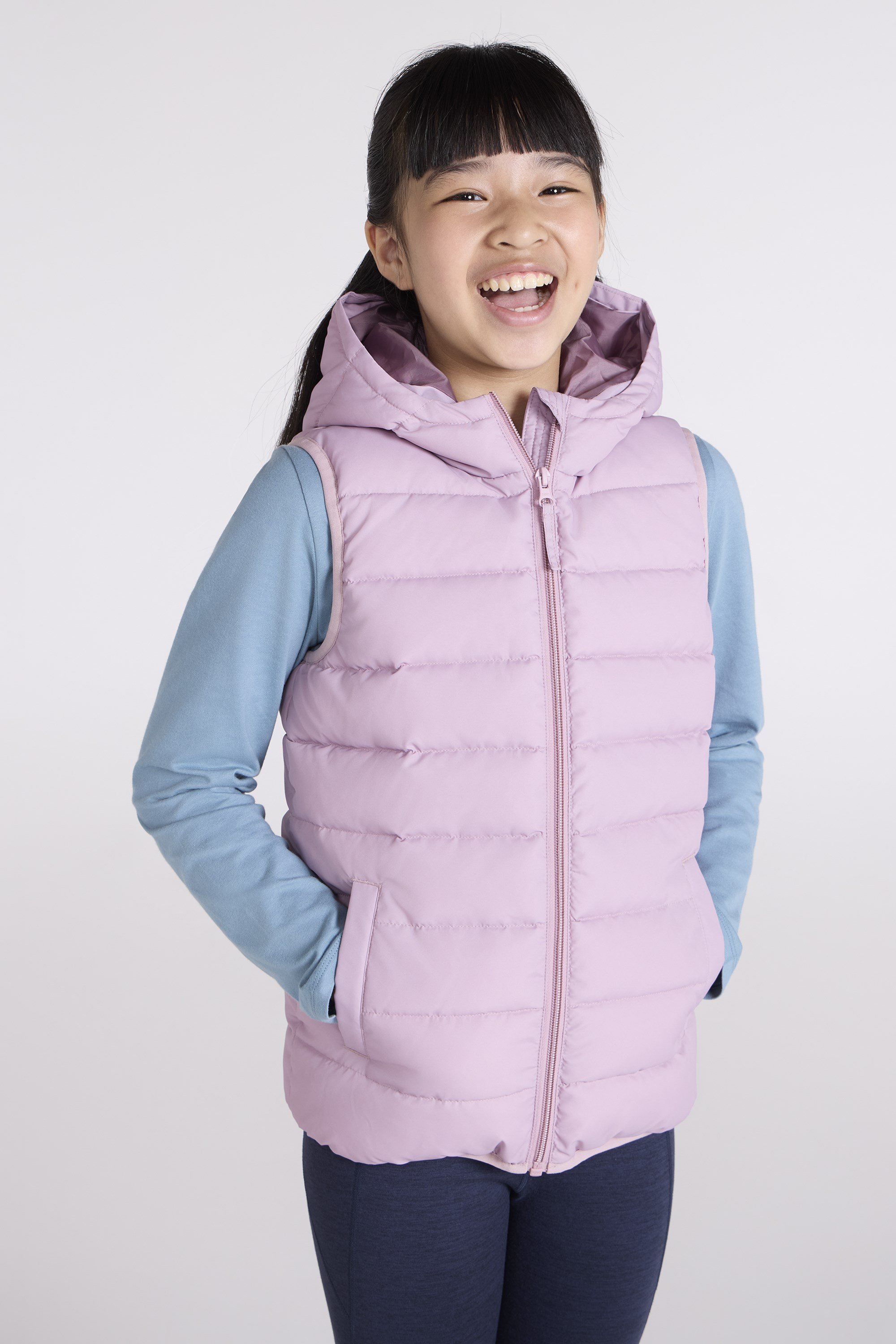 Rocko Kids Water Resistant Hooded Padded Jacket