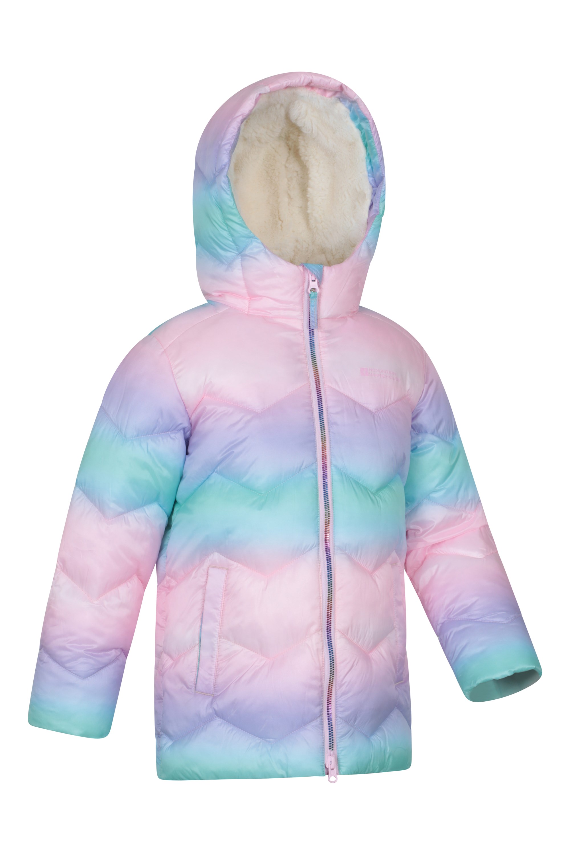 Meadow Printed Kids Water Resistant Padded Jacket