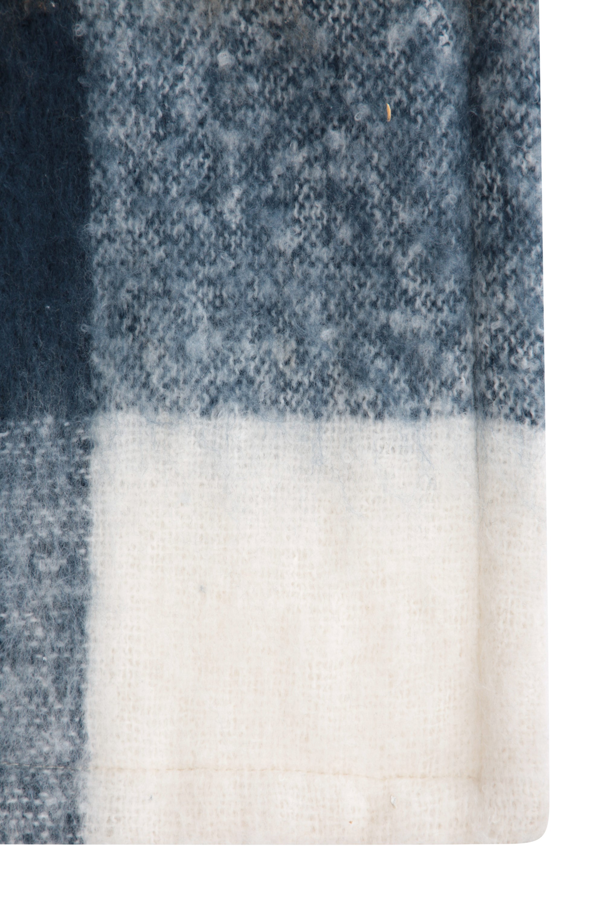 Borg Lined Check Blanket