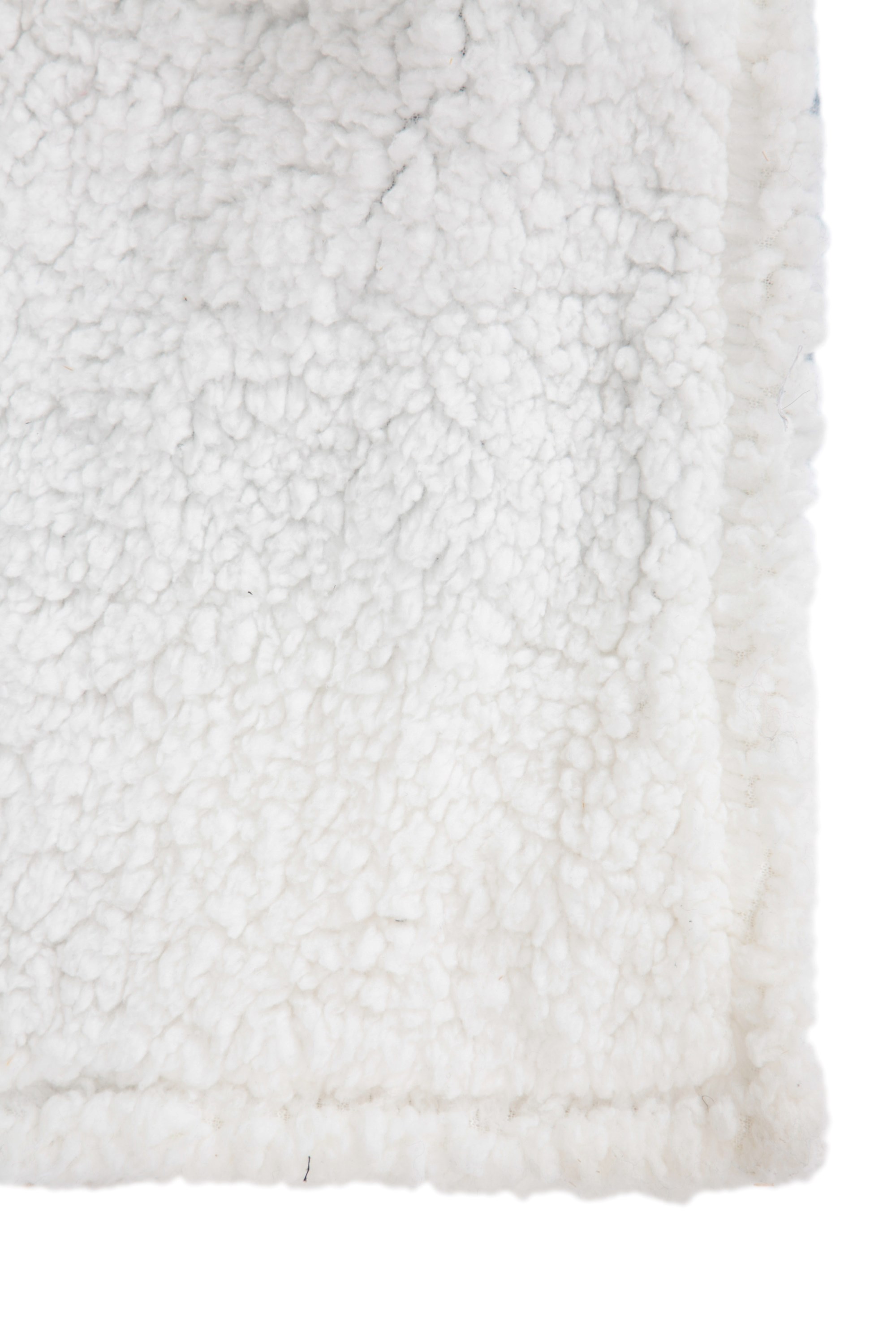 Borg Lined Check Blanket