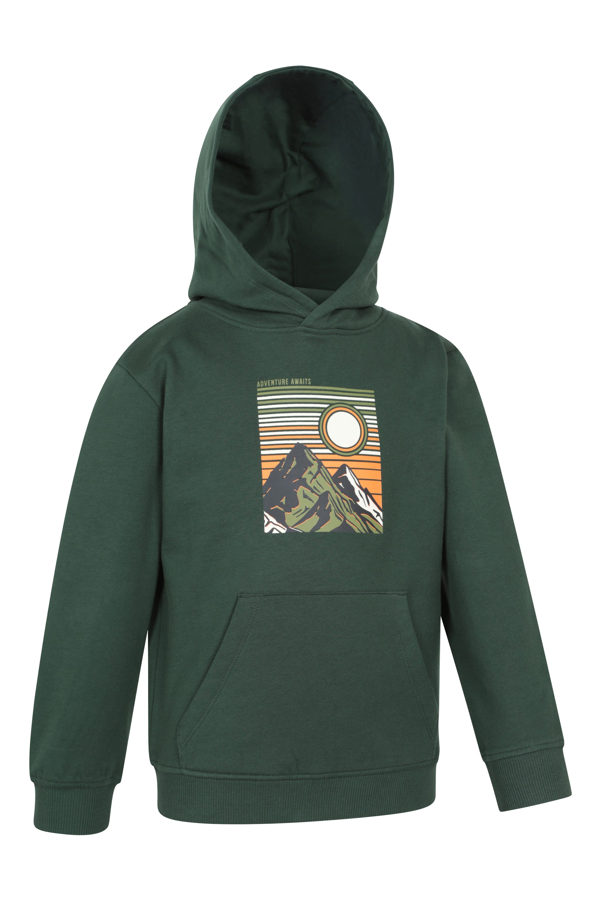 Adventure Awaits Kids Graphic Hoodie