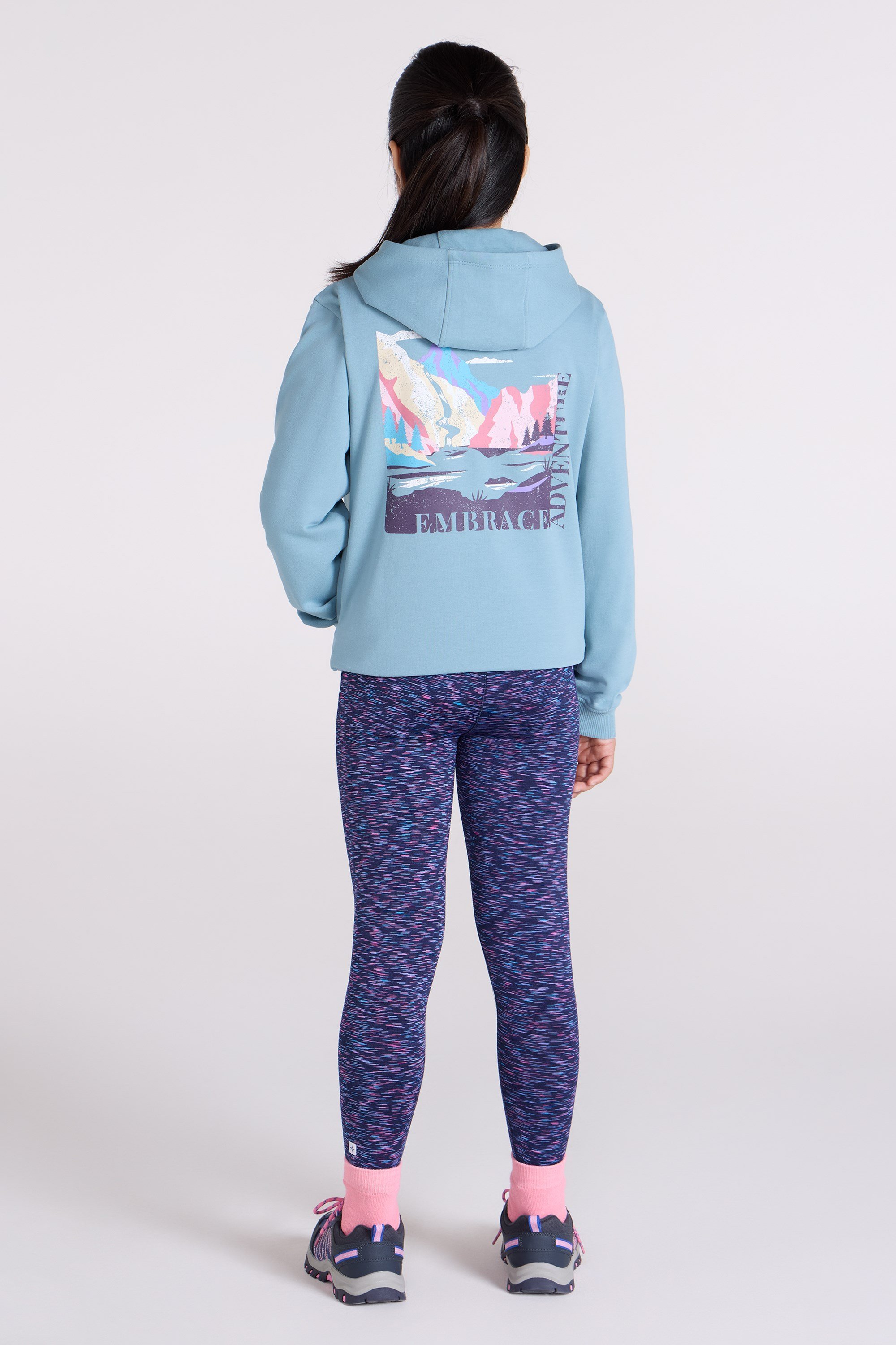 Mountain Flow Kids Graphic Hoodie