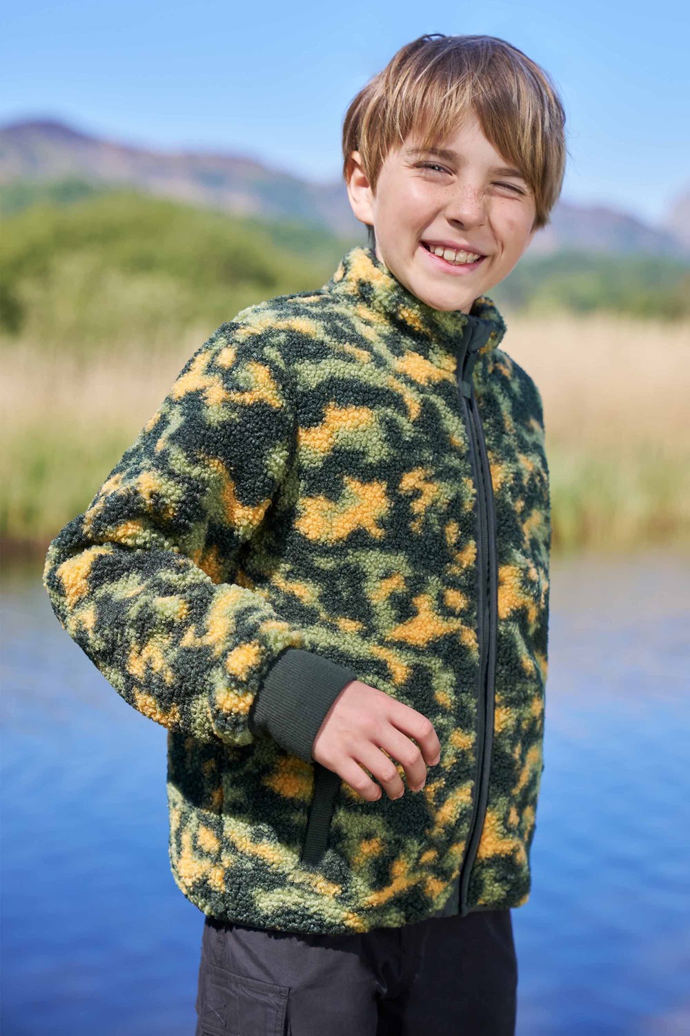 Mountain Warehouse Wren Borg Kids Jacket Fleece - Picture 8 of 21