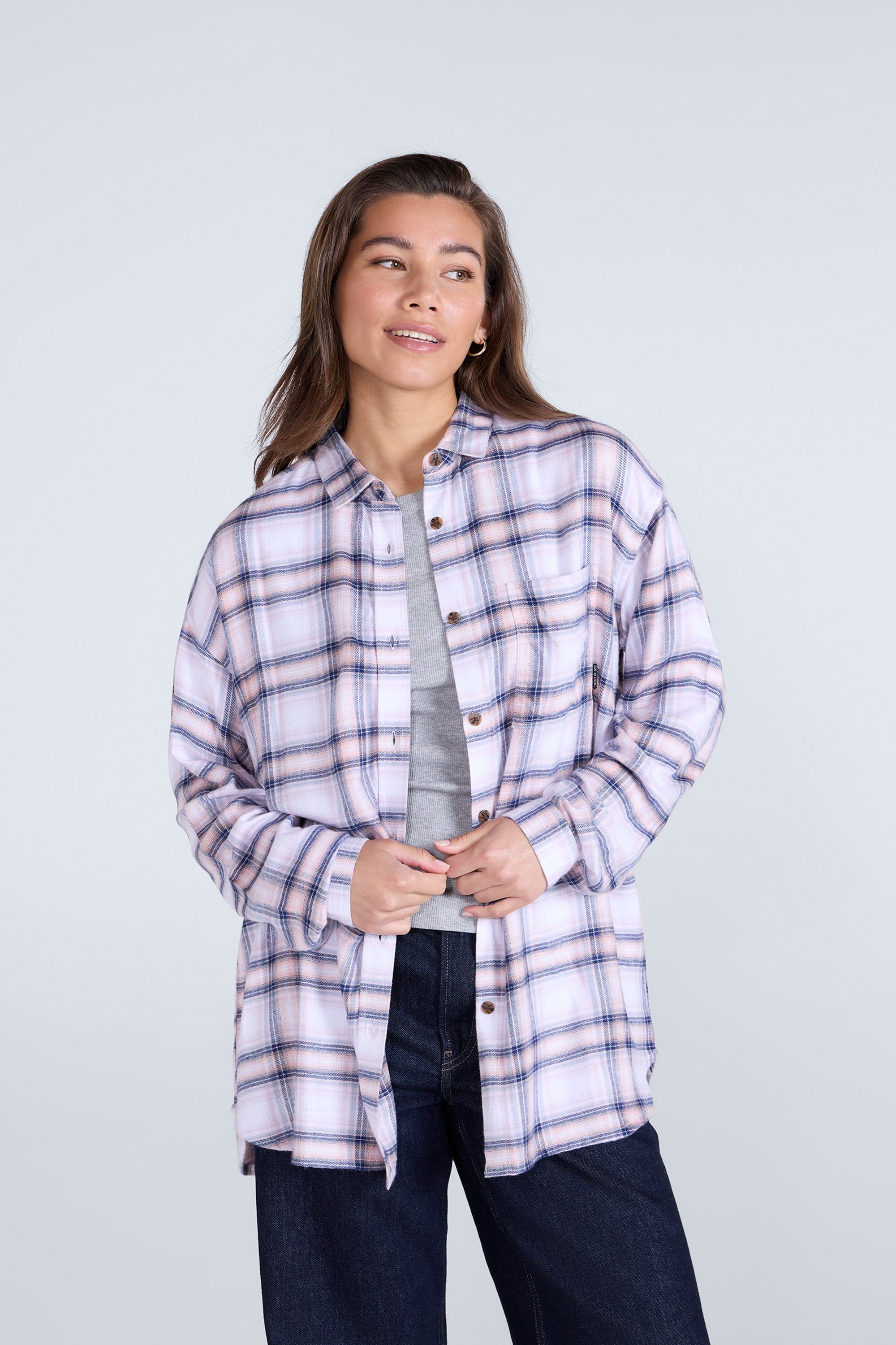 Masie Womens Supersoft Relaxed Fit Shirt