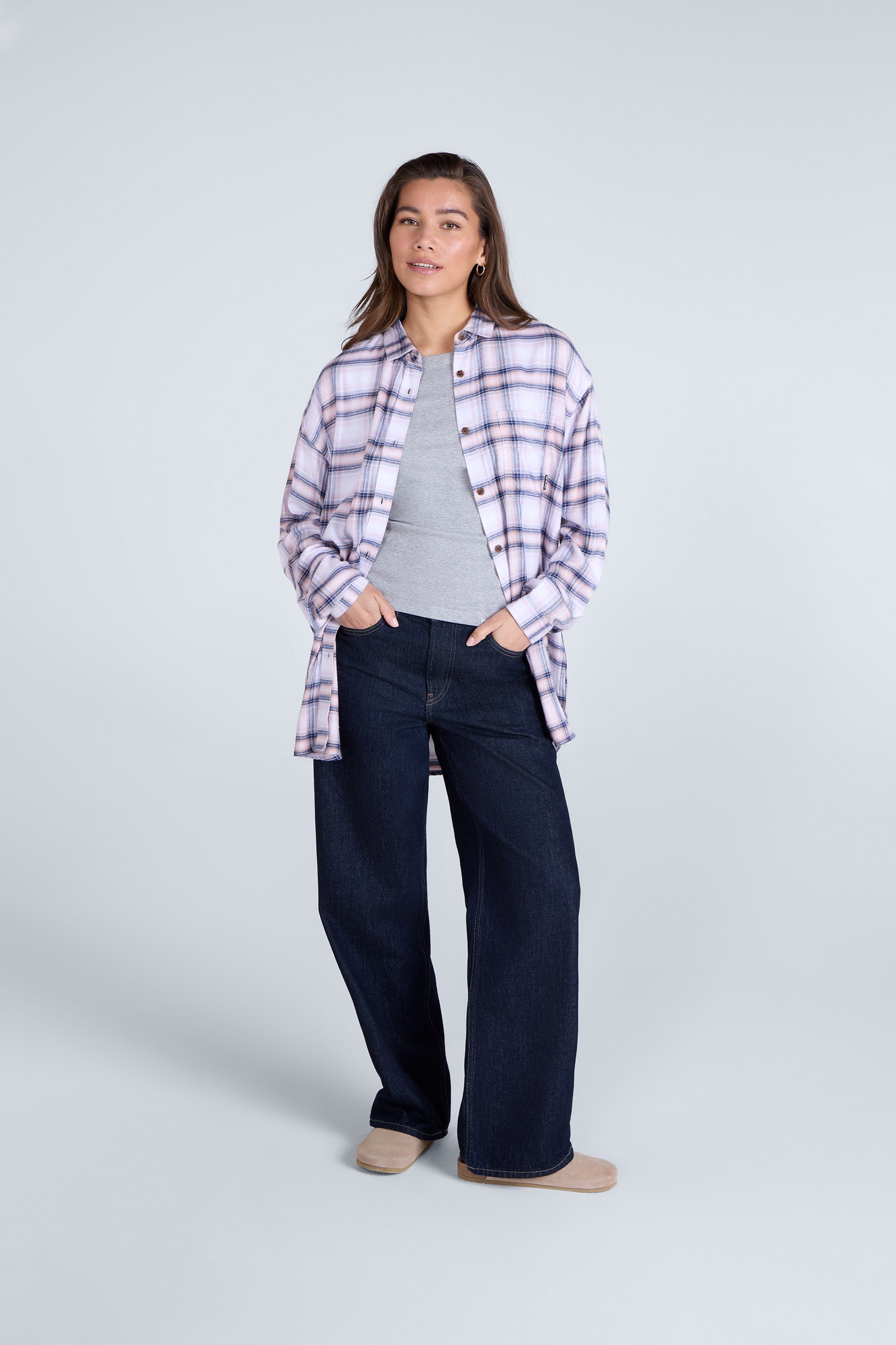 Masie Womens Supersoft Relaxed Fit Shirt
