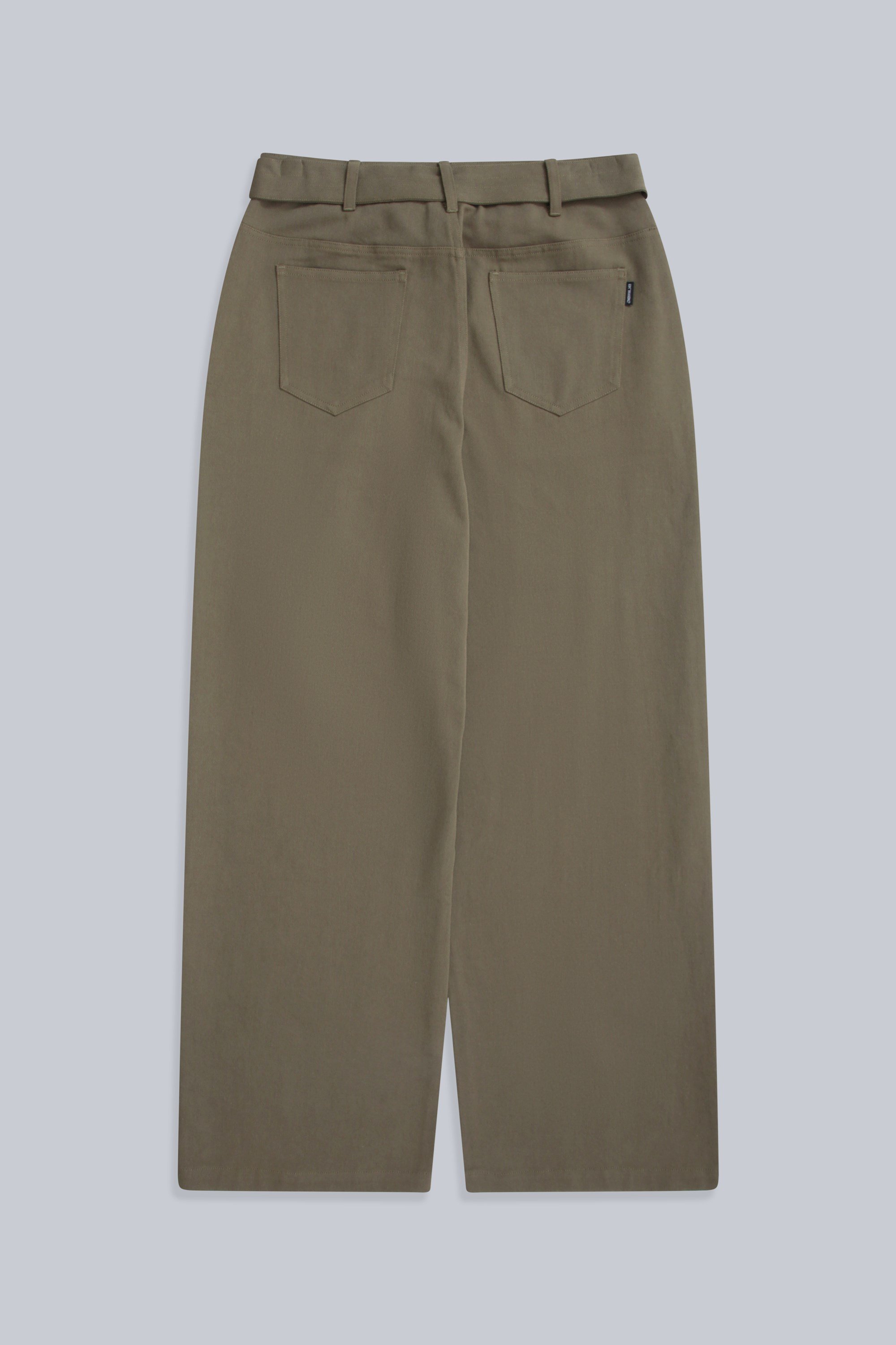 High Waisted Womens Straight Leg Trousers