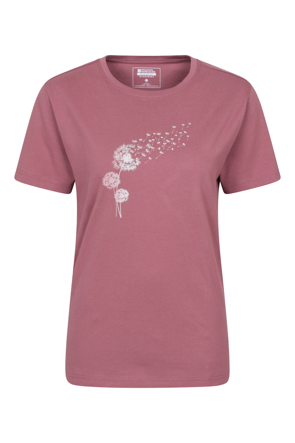 Mountain Warehouse Womens Printed Wms Dandelion Relaxed Fit T-Shirt - Picture 8 of 63
