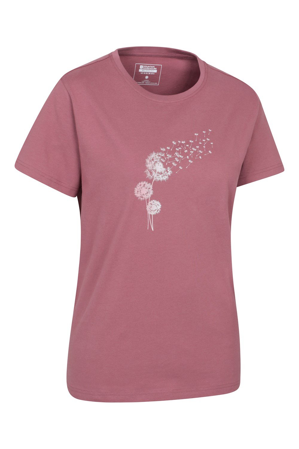 Mountain Warehouse Womens Printed Wms Dandelion Relaxed Fit T-Shirt - Picture 10 of 63