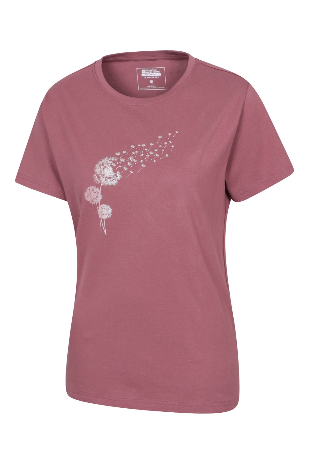 Mountain Warehouse Womens Printed Wms Dandelion Relaxed Fit T-Shirt - Picture 12 of 63