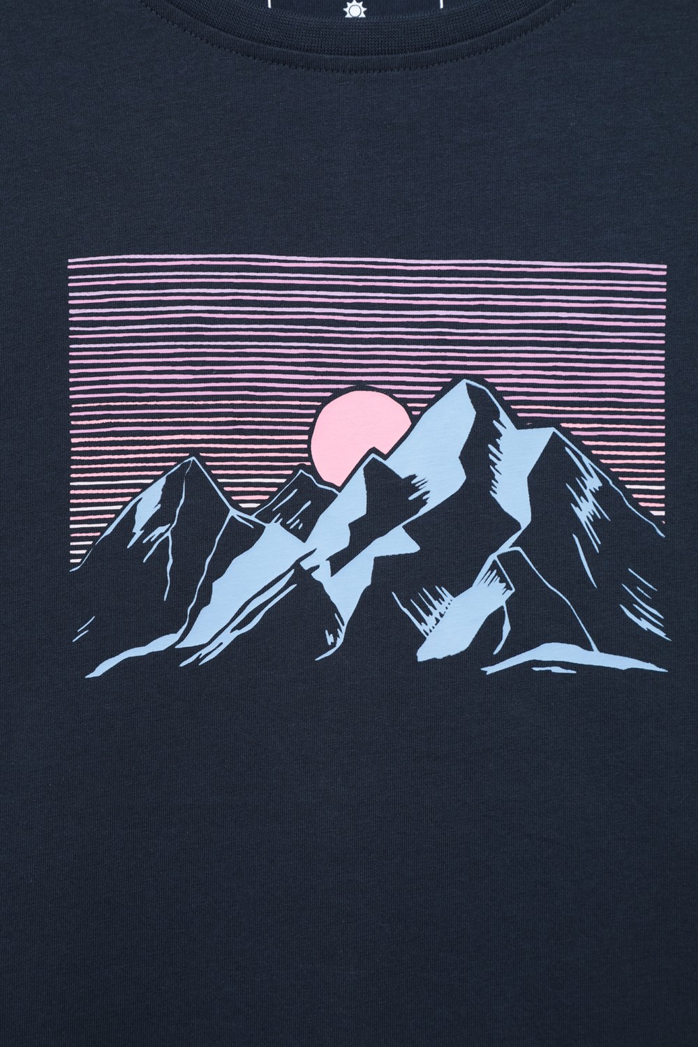 Mountain Warehouse Womens Printed Wms Tech Mountain Loose Fit T-Shirt In Navy - - Picture 13 of 77
