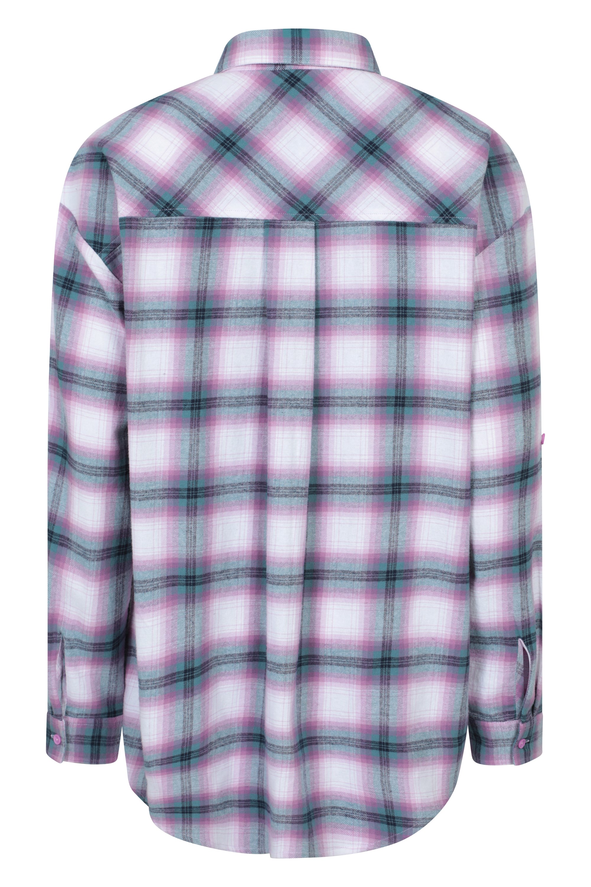 Elm Brushed Flannel Relaxed Fit Long Sleeve Womens Shirt