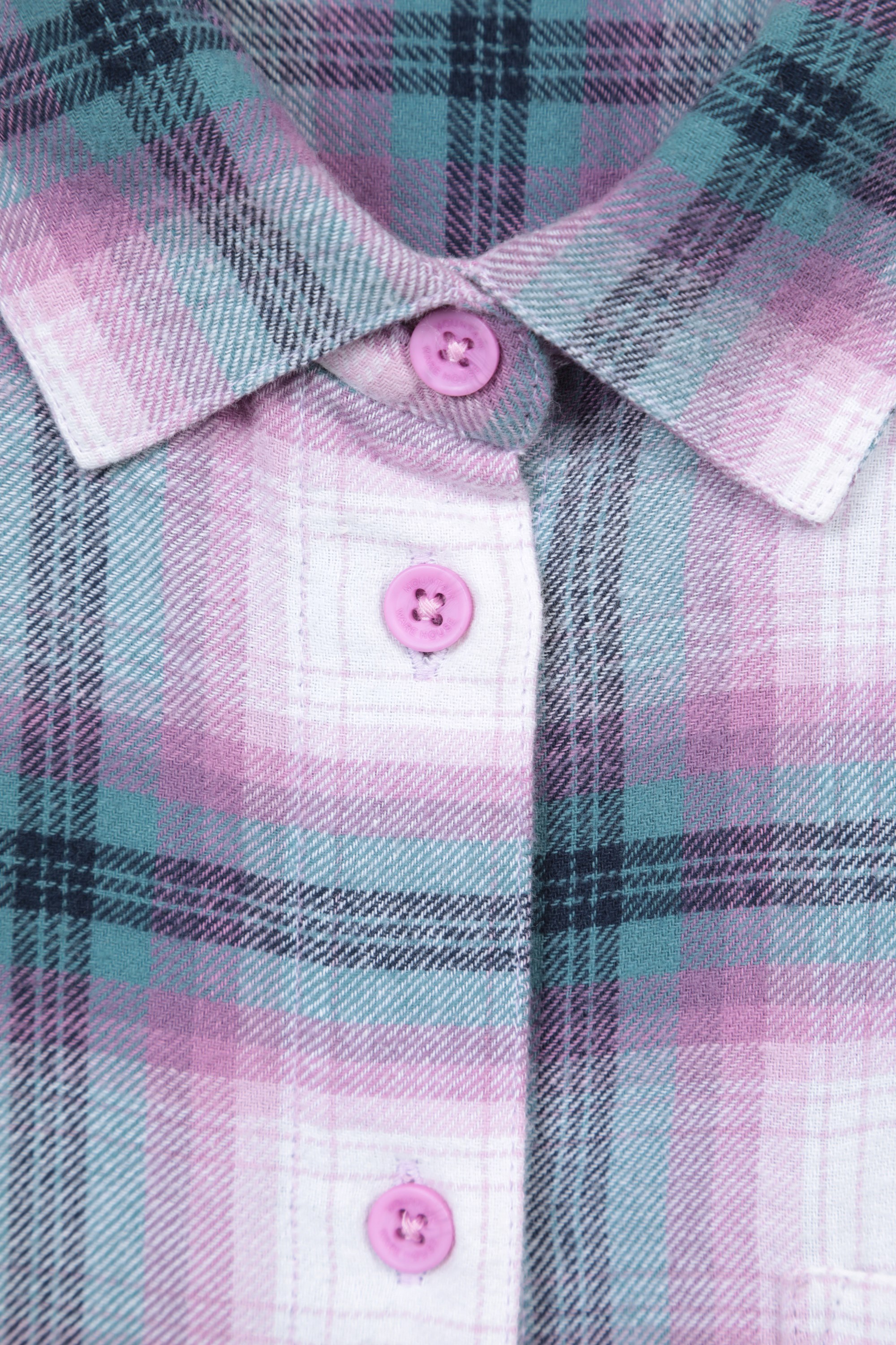 Elm Brushed Flannel Relaxed Fit Long Sleeve Womens Shirt
