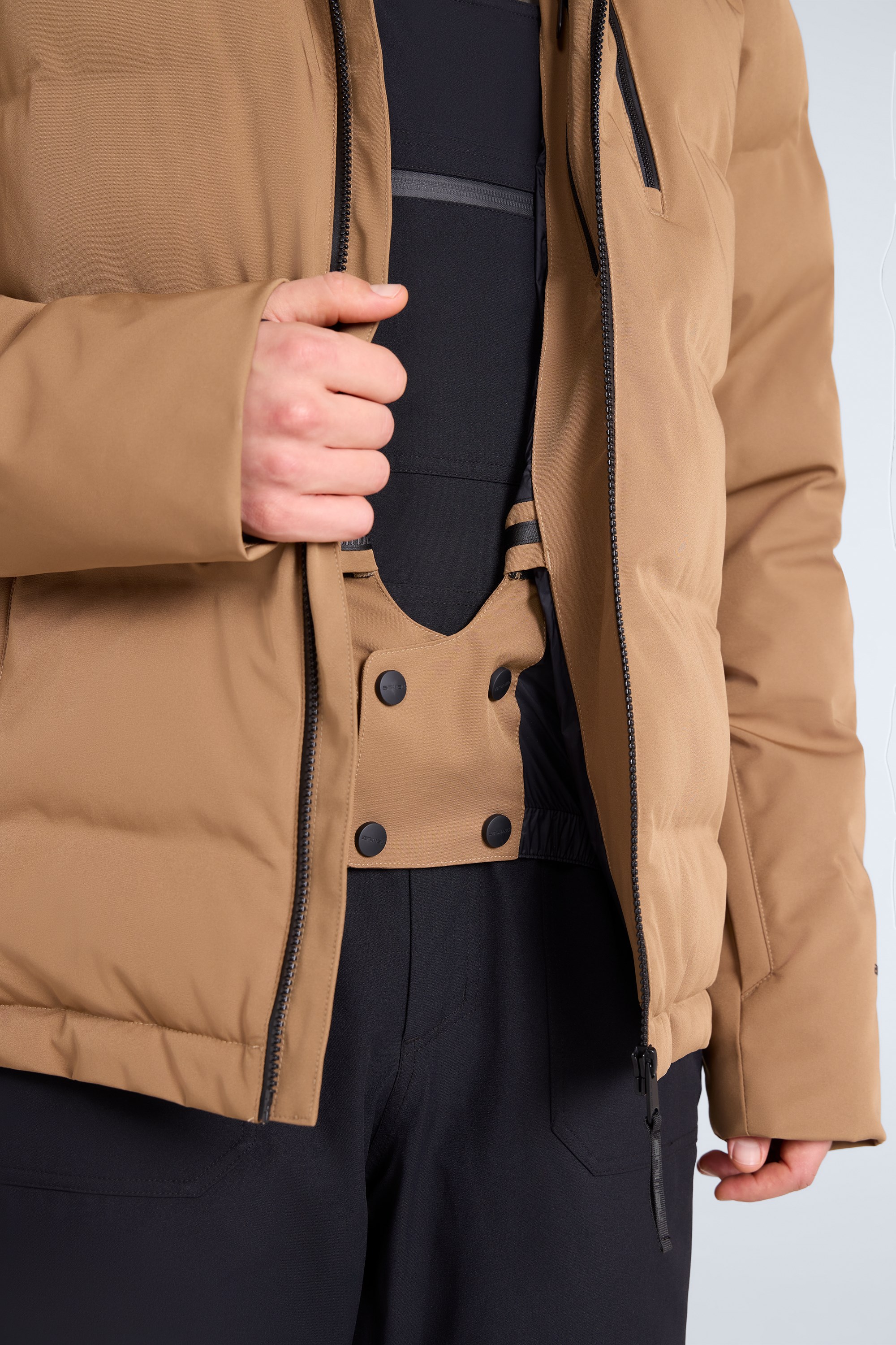 Polar Mens Heat Sealed Waterproof Ski Jacket