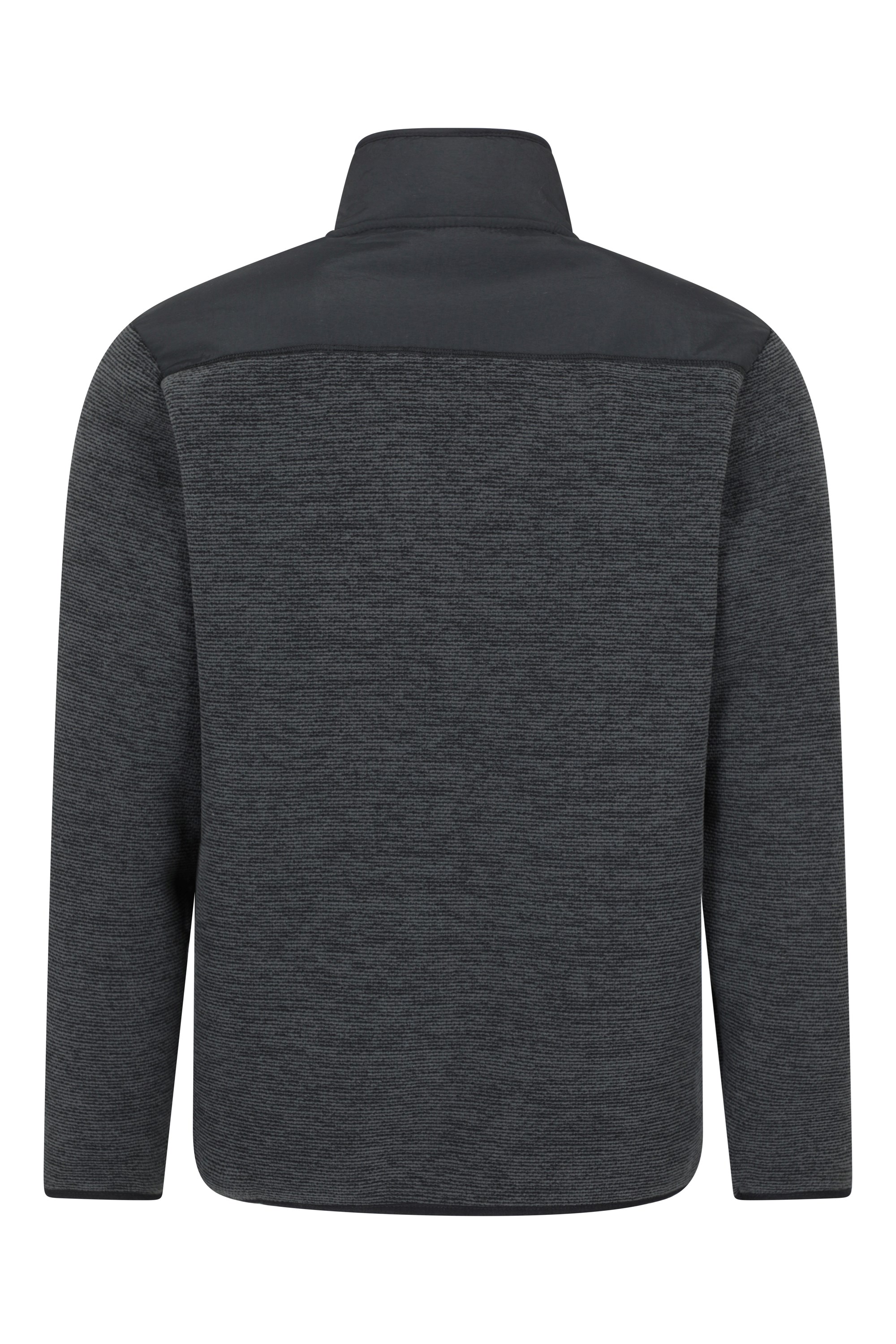 Hayfield Mens Fur Lined Full Zip Fleece