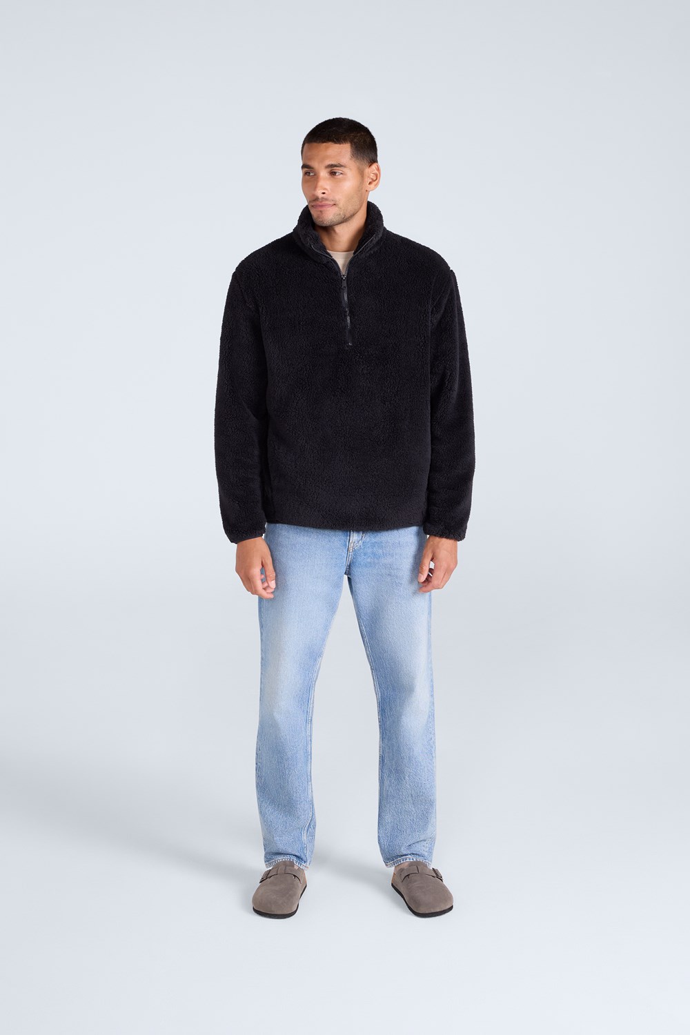 Peluche polar con media cremallera Animal para hombre - Imagen 15 de 60