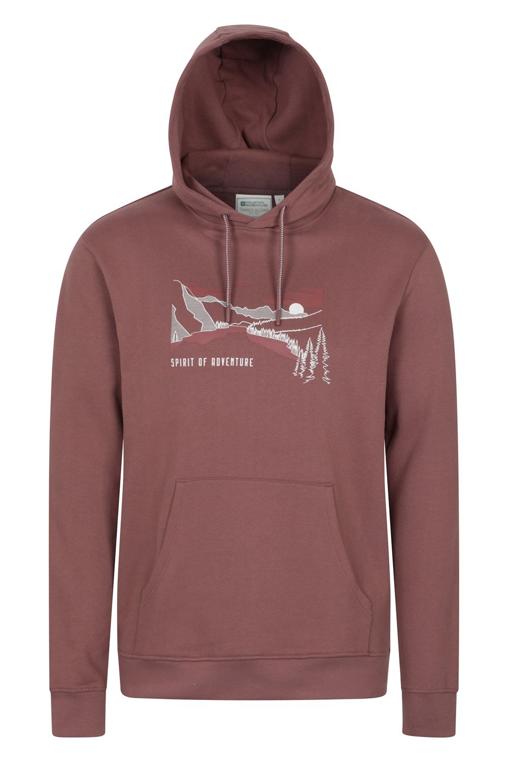 Mountain Warehouse Men Spirit Of Adventure Graphic Hoodie - Picture 8 of 63
