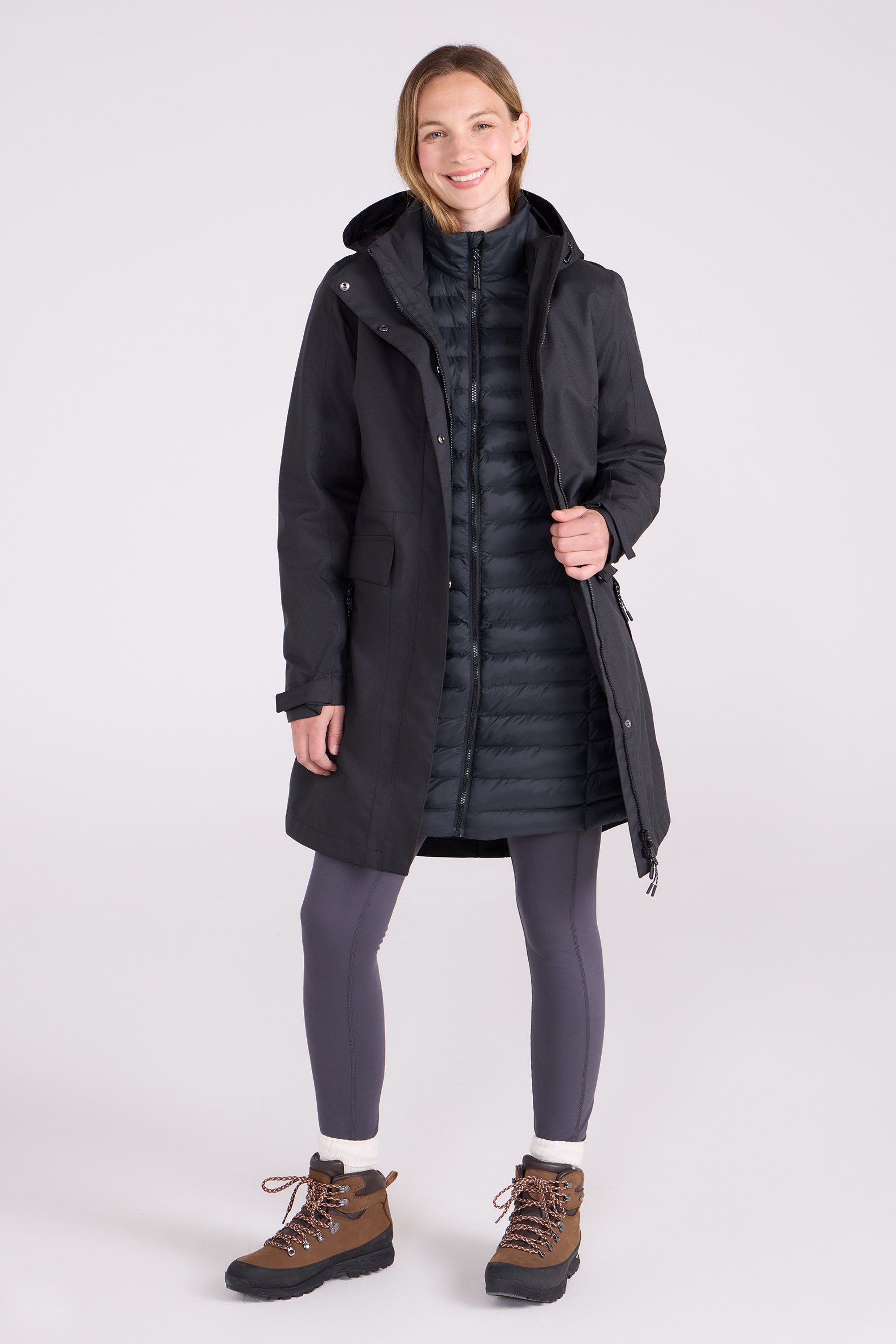 Rain On Womens 3 1 Waterproof Jacket
