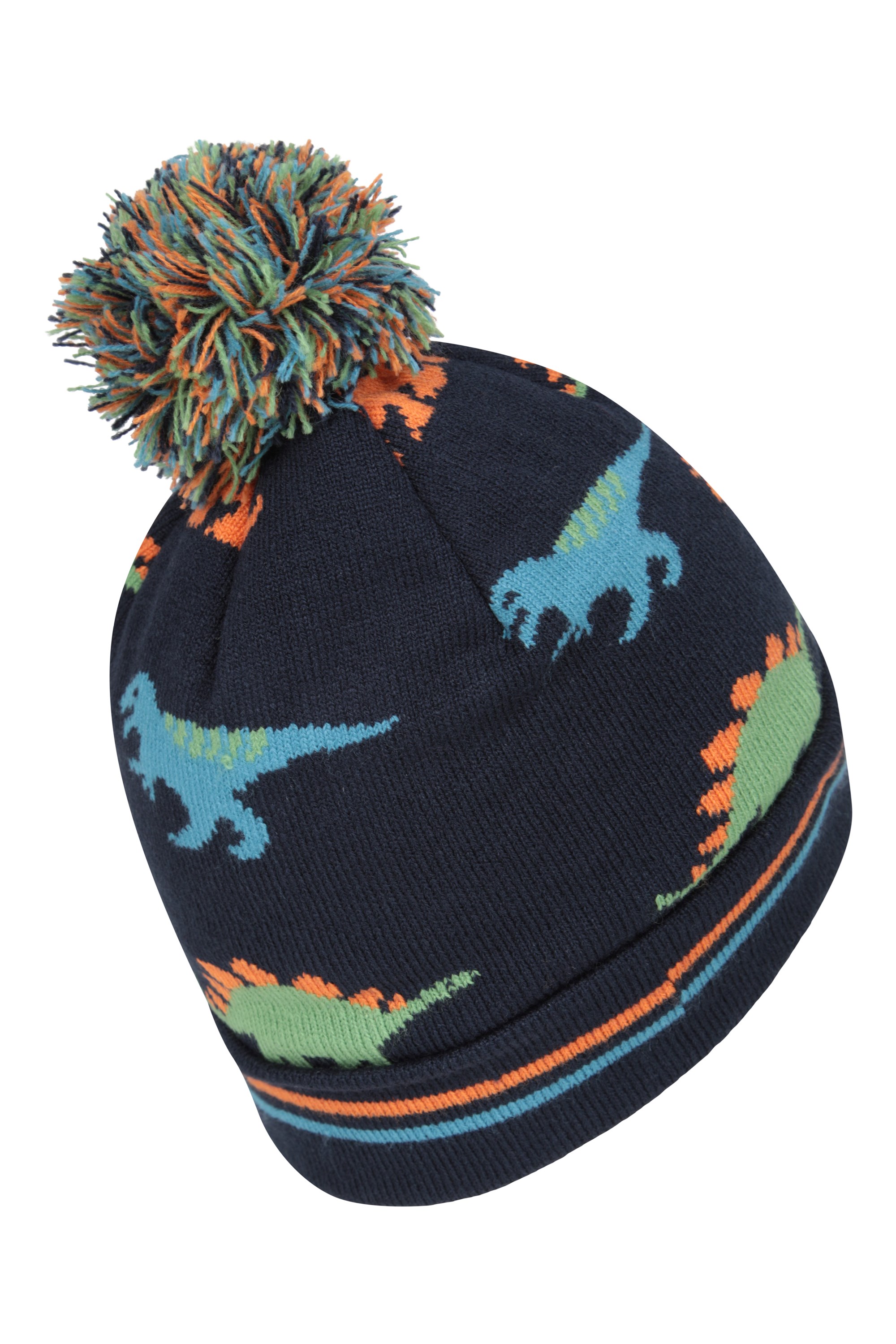 Character Kids Fur Lined Pom Beanie