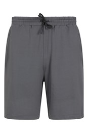 Core II Mens Recycled Running Shorts Grey