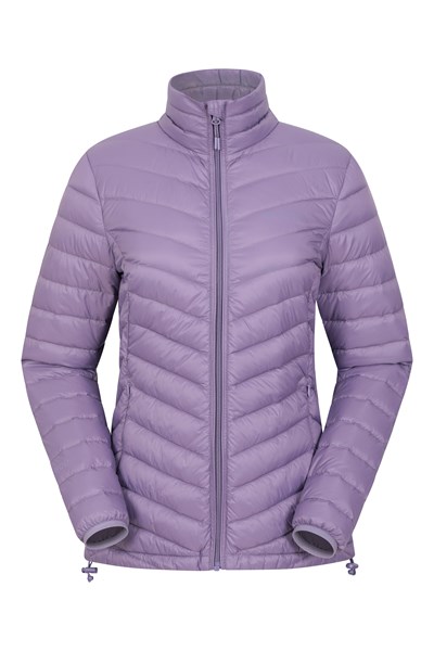 Featherweight II Womens Extreme RDS Down Jacket - Purple