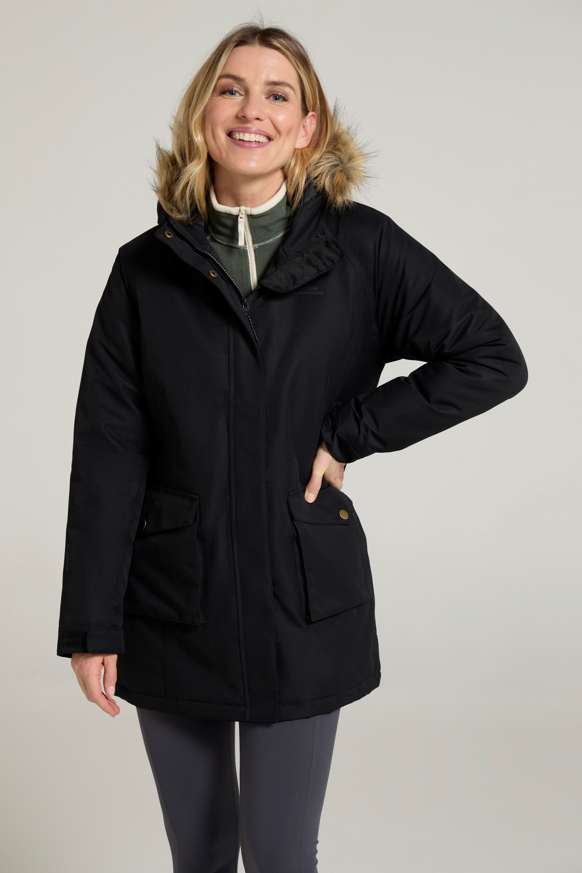 Tarka womens long padded jacket hotsell