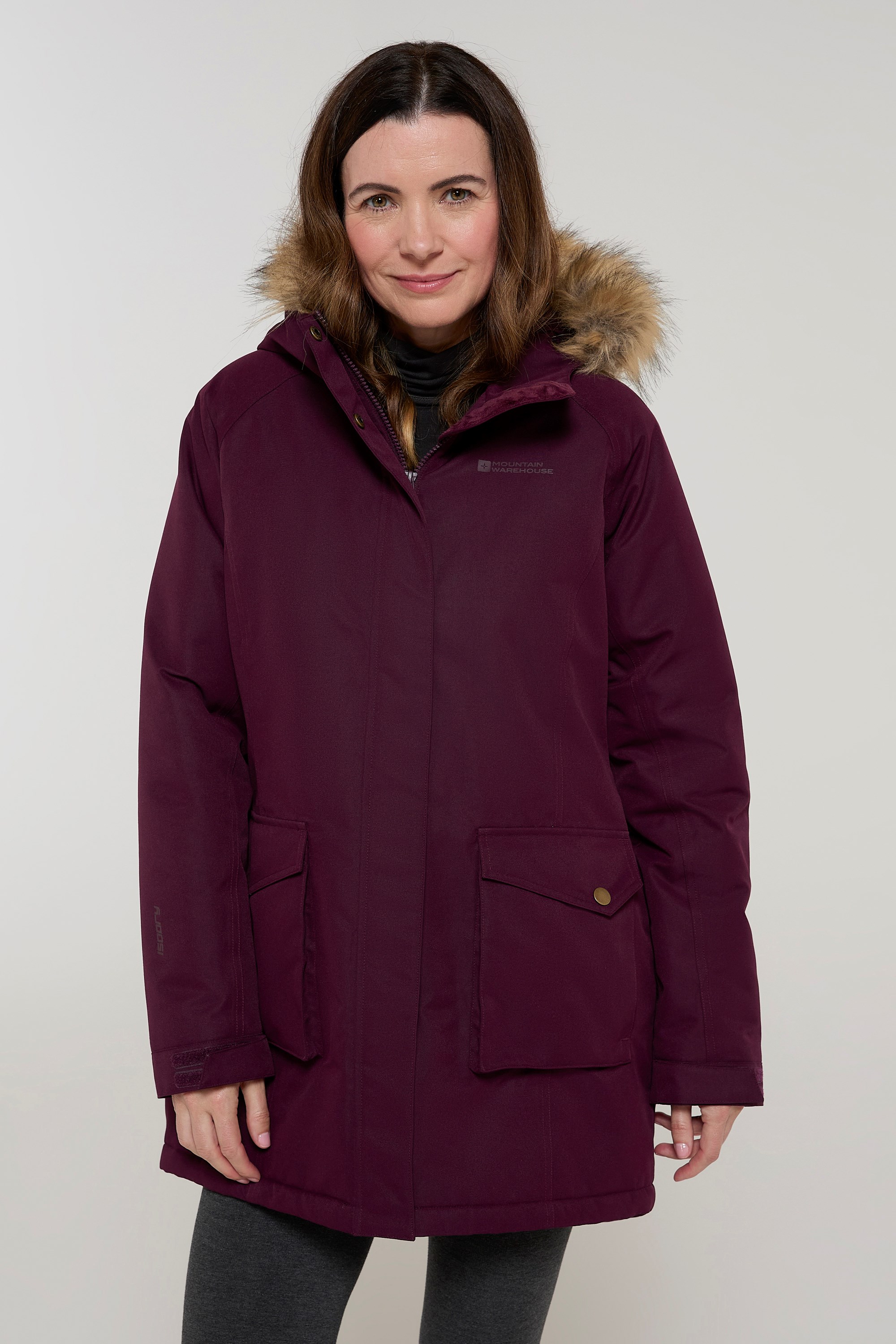 060885 TARKA II WOMENS LONG PADDED WATERPROOF JACKET