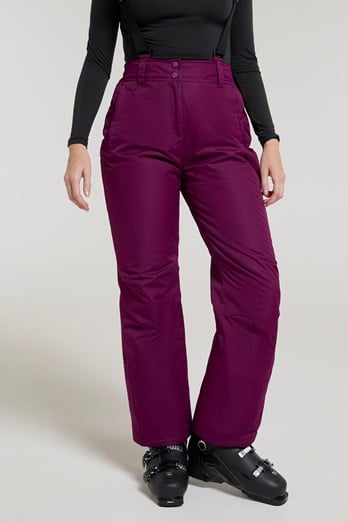 Moon II Womens Ski Pants Purple