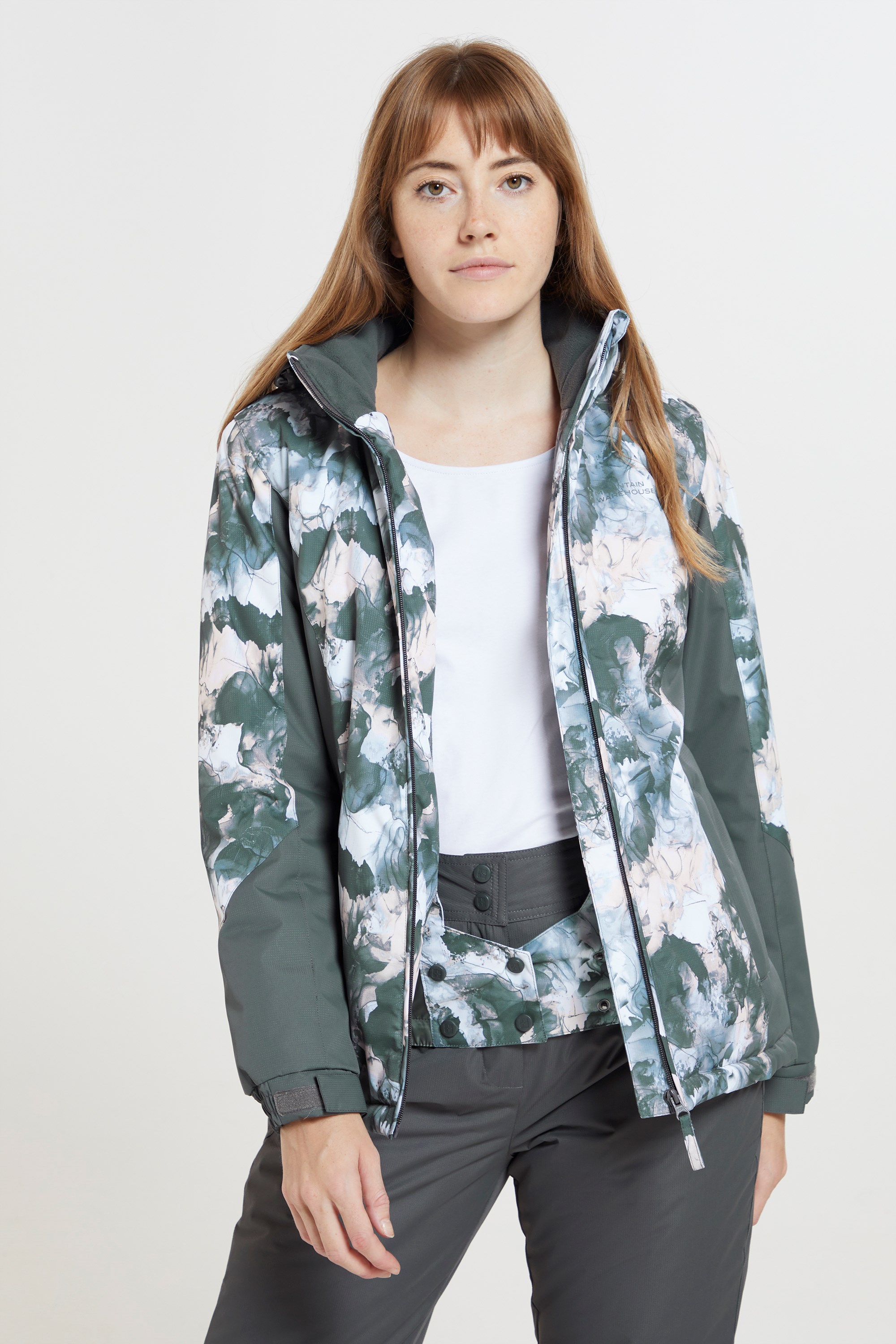 Mountain Warehouse Verbier Extreme Womens Ski Jacket - Grey | Size 6