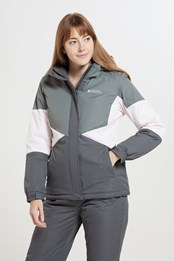 Moon II Womens Ski Jacket Khaki