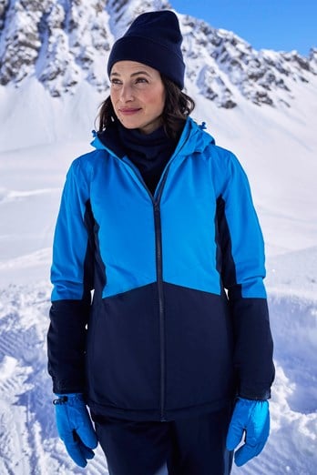 Moon II Womens Ski Jacket Turquoise