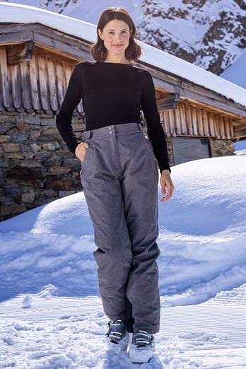 Blizzard II Womens Ski Pants Grey