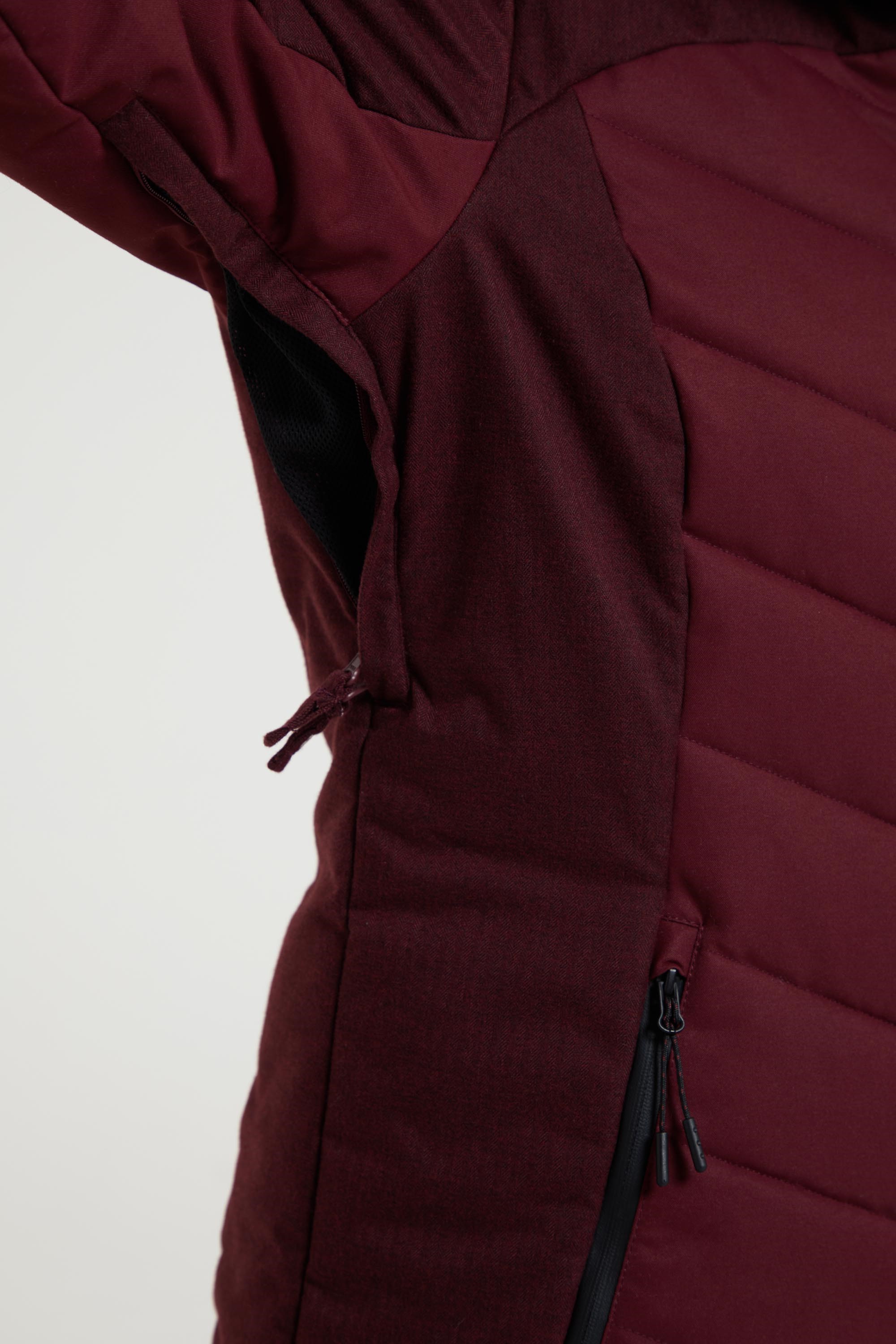 Pyrenees womens padded ski jacket cheap