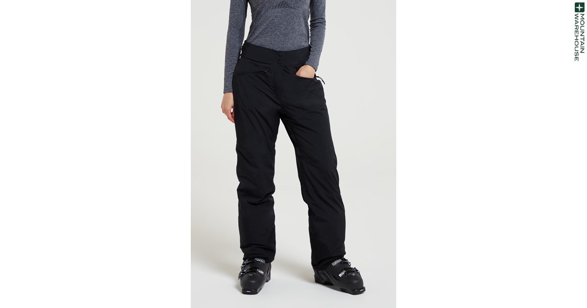 Buy Mountain Warehouse Sub Zero Womens Ski Trousers - Winter Ladies Pants  Light Grey 18 at